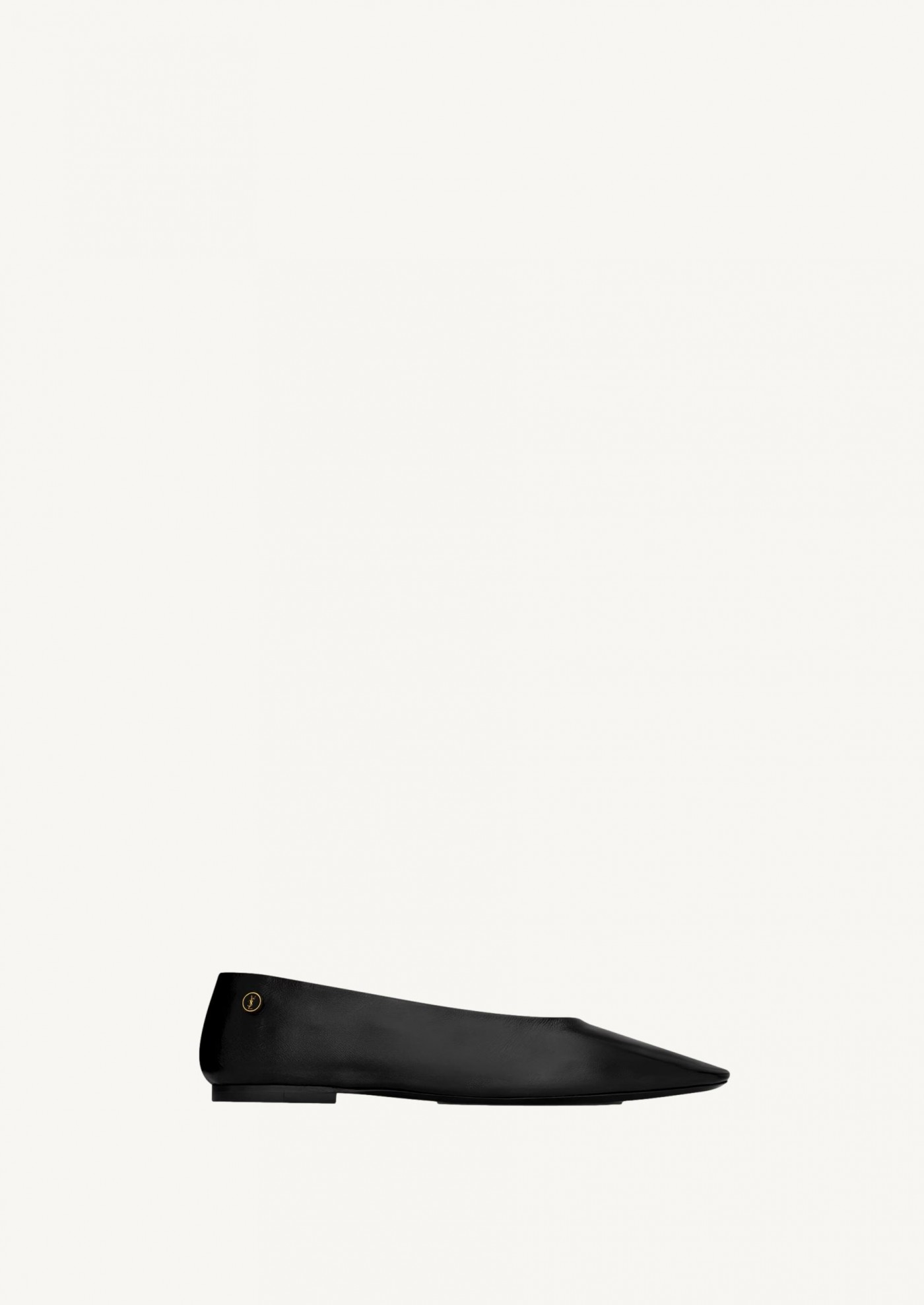 SAO ballerines en cuir lisse Saint Laurent
