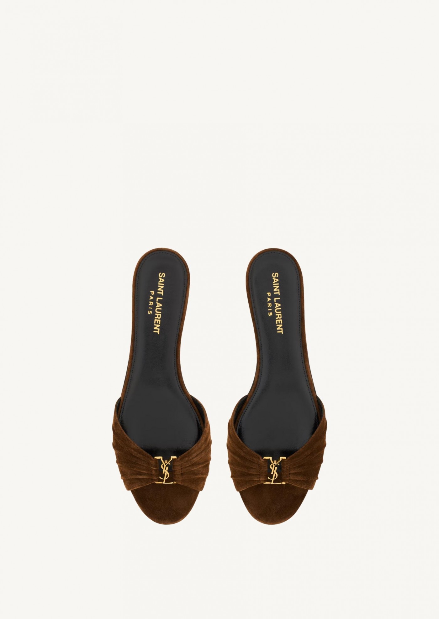 BABYLON suede sandals Saint Laurent