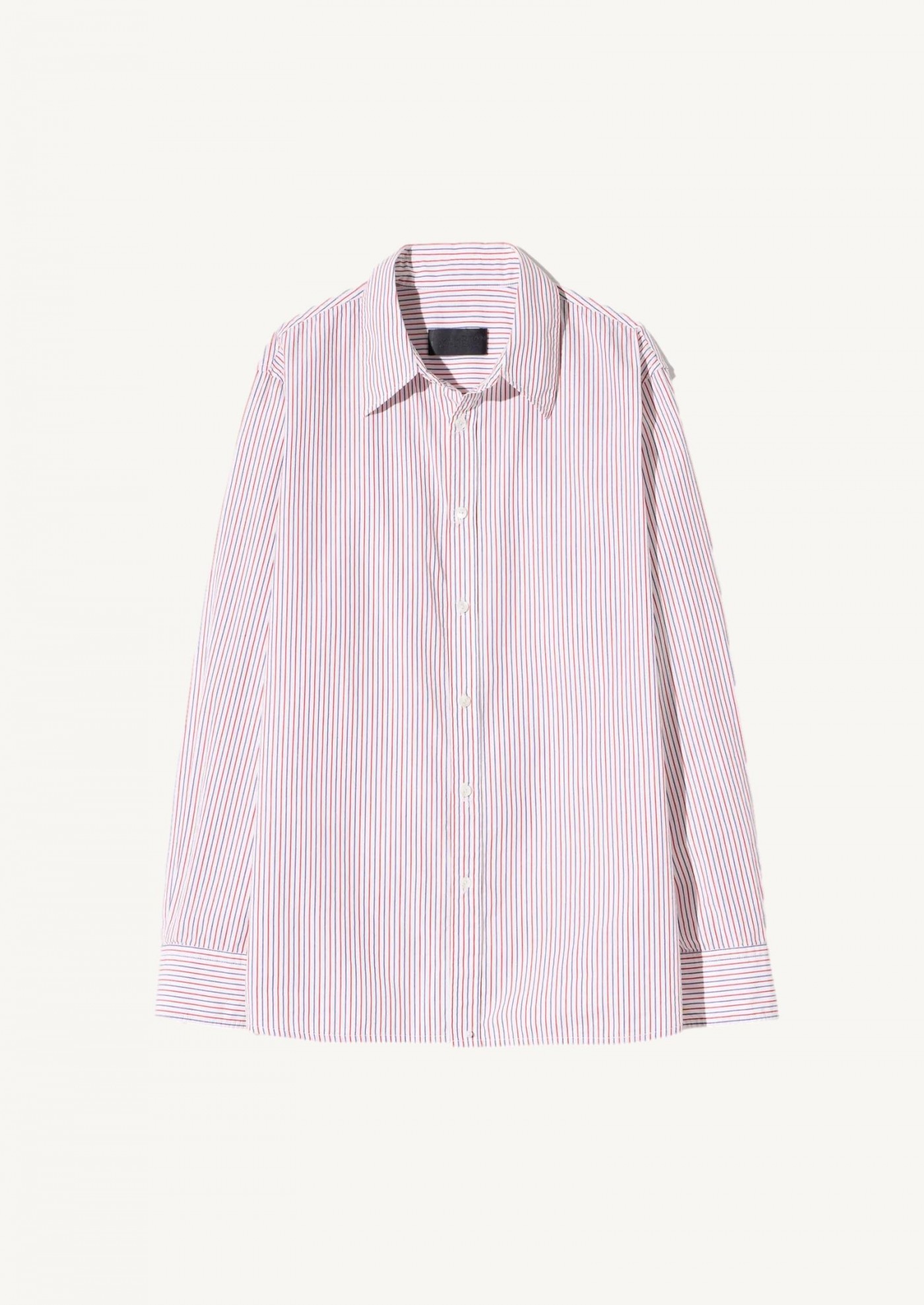 Chemise Raphael rayée bleu et rouge Nili Lotan