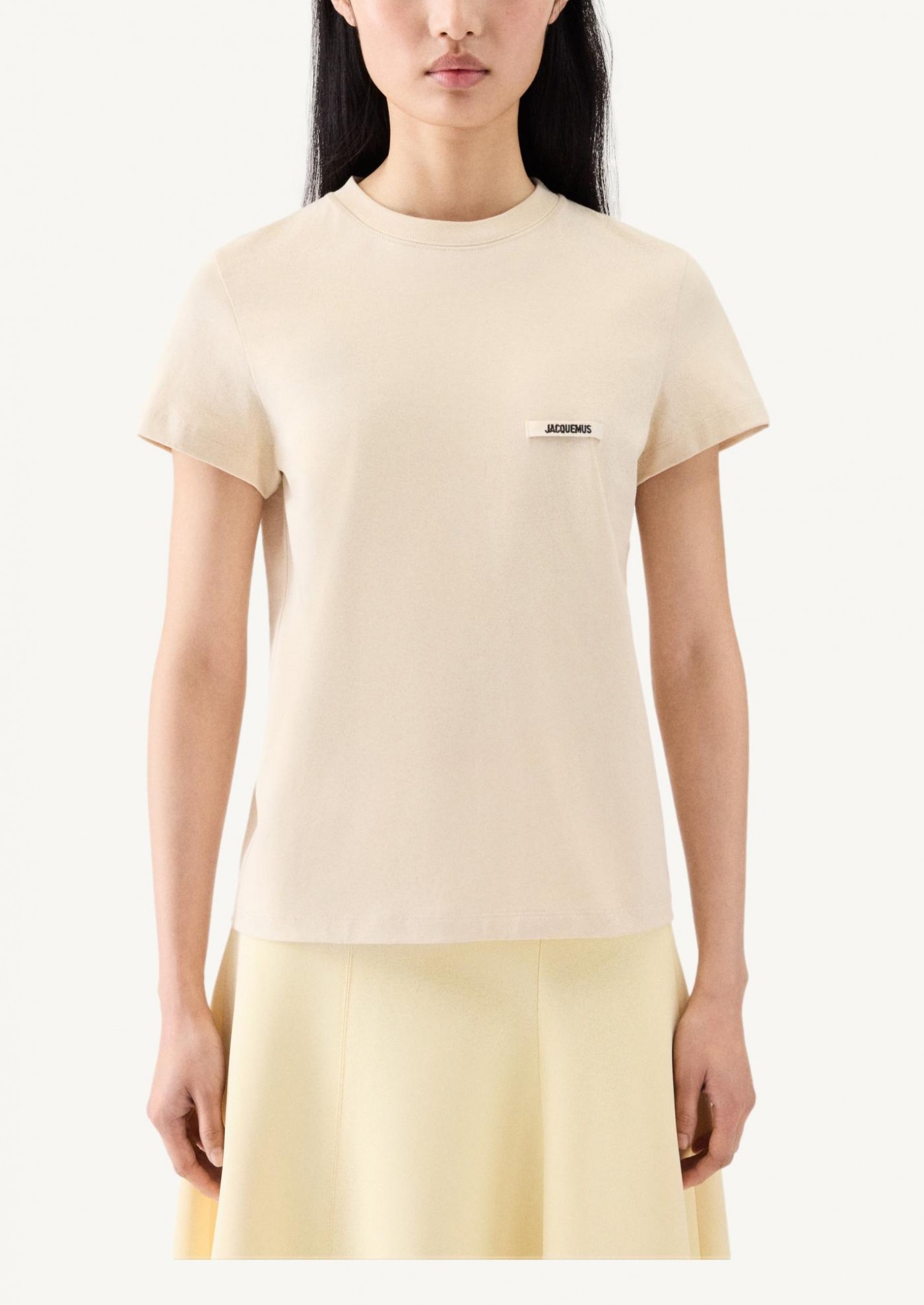 Le T-shirt Gros Grain coloris beige