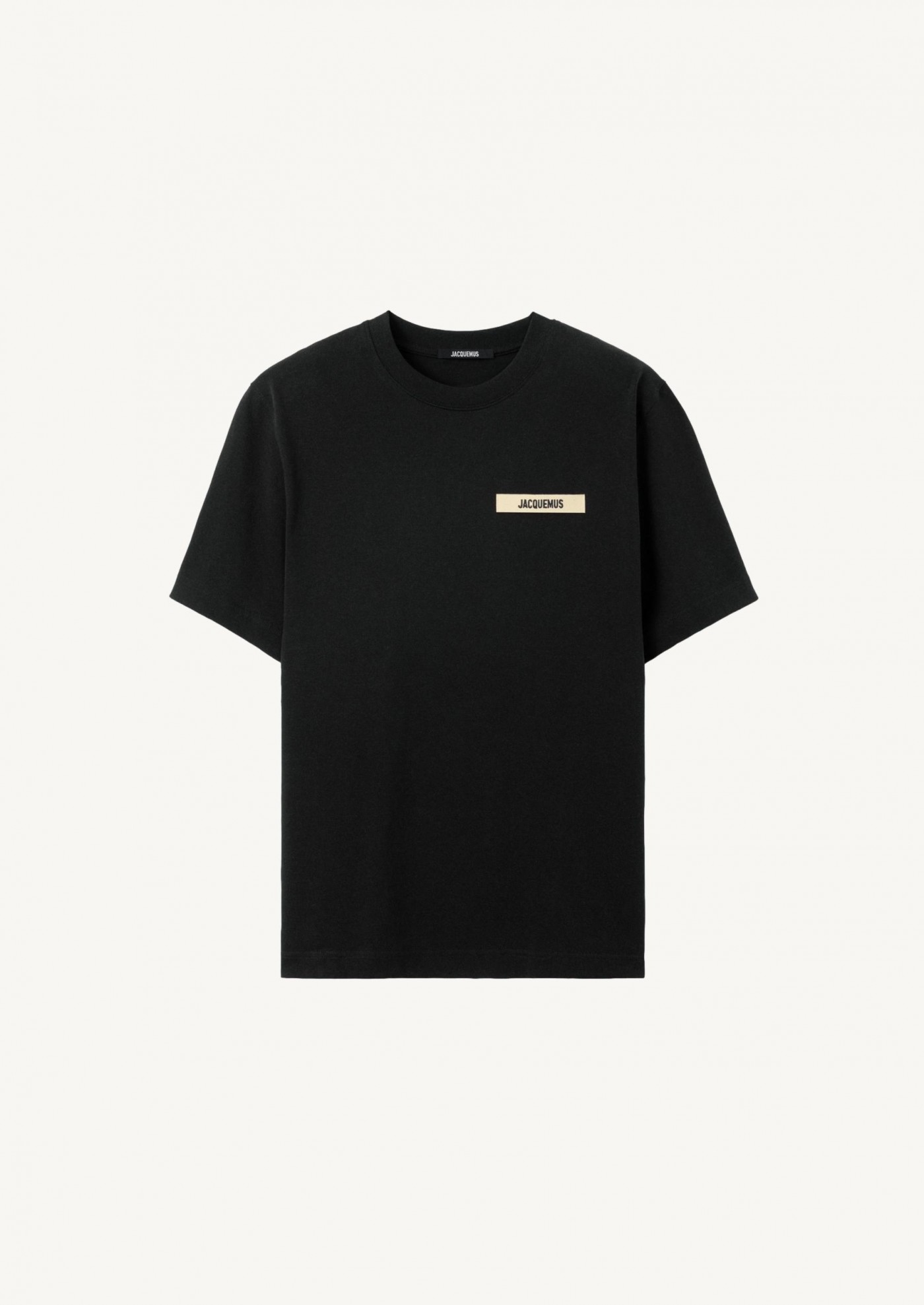 The Black Gros Grain T-shirt