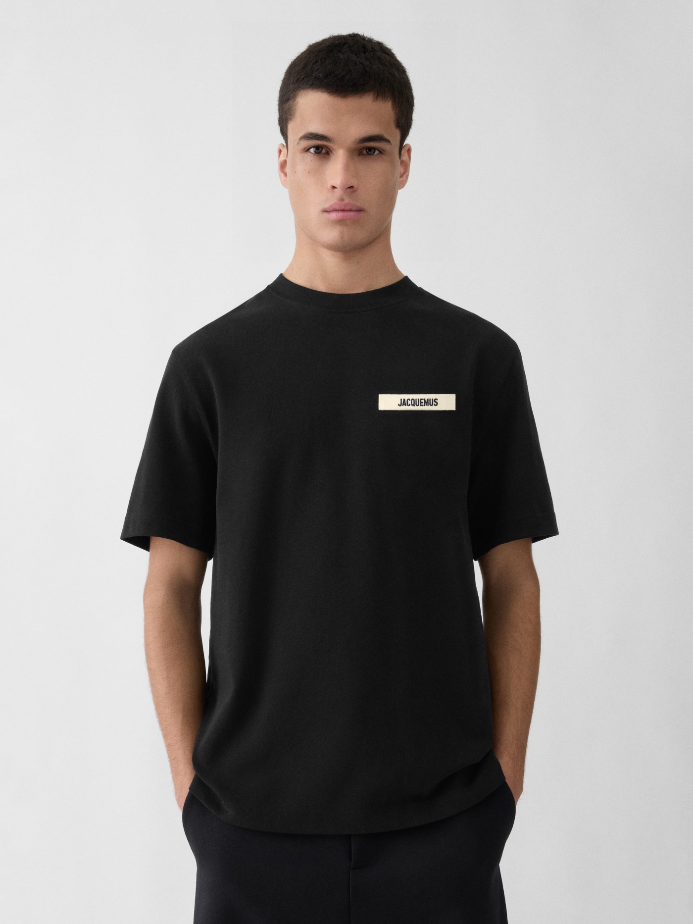 The Black Gros Grain T-shirt