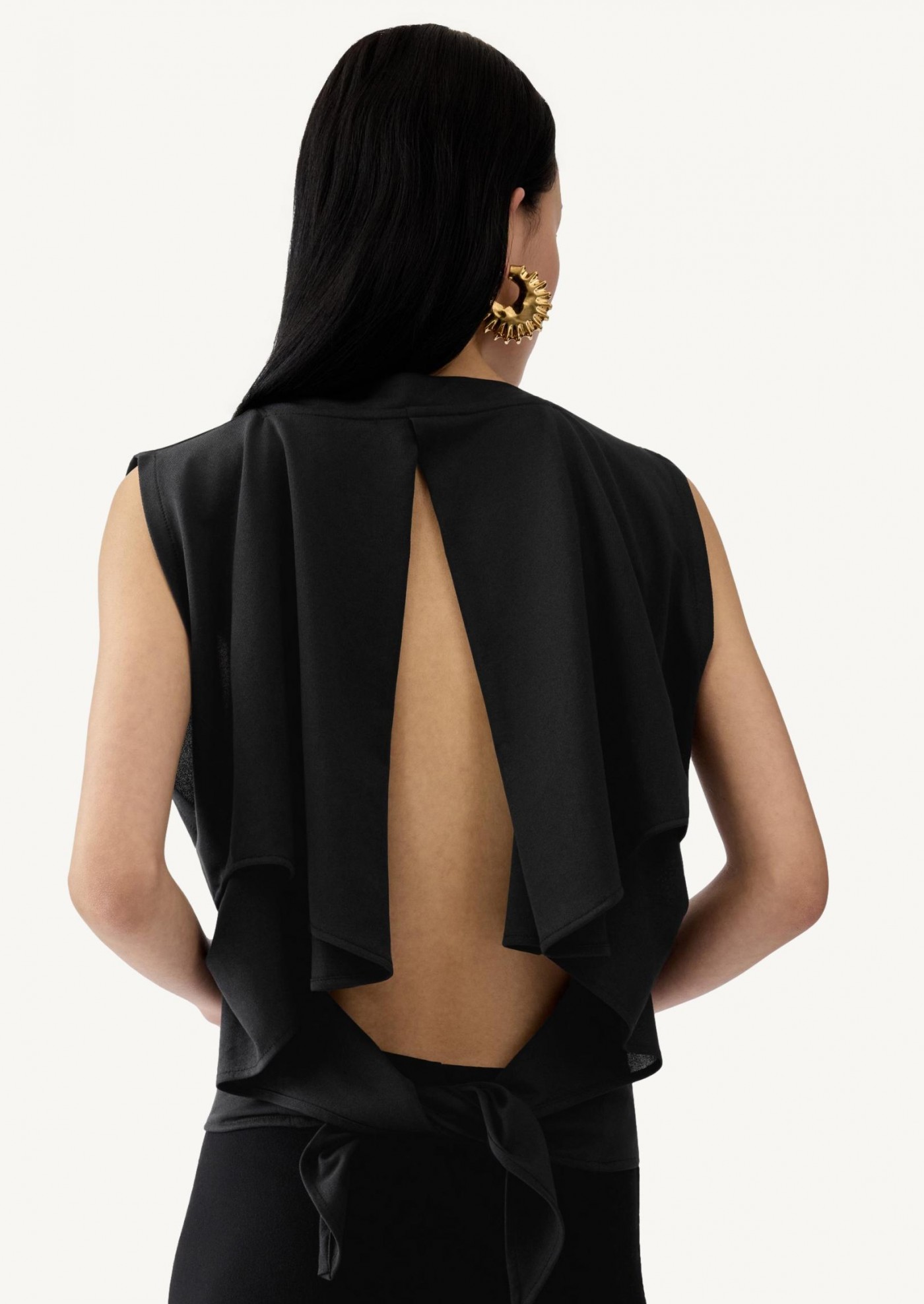 The Black Moisson Tank Top Jacquemus