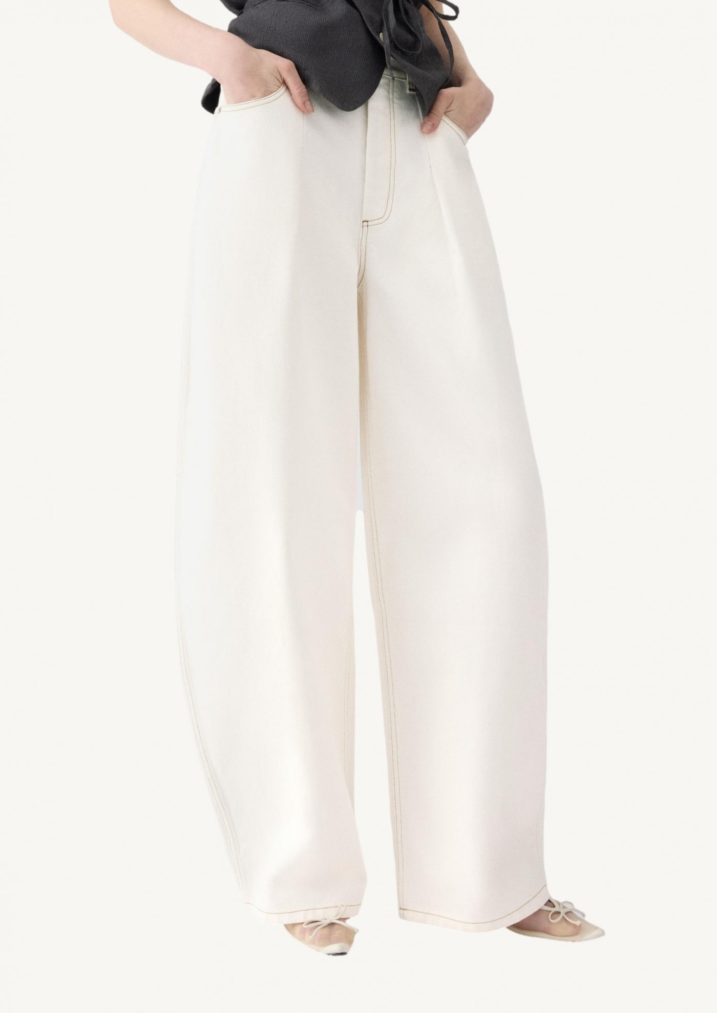 The de-Nîmes off white Ovalo