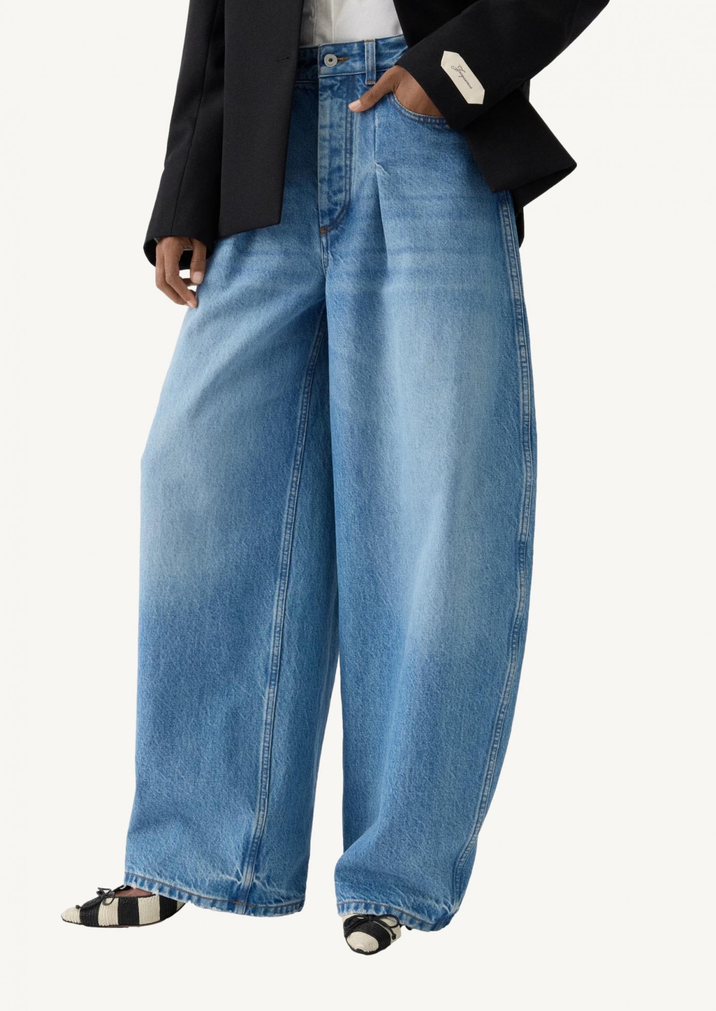 The de-Nîmes Tobacco Blue Ovalo