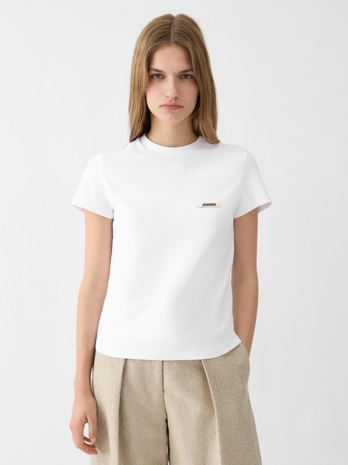 The white Gros Grain T-shirt