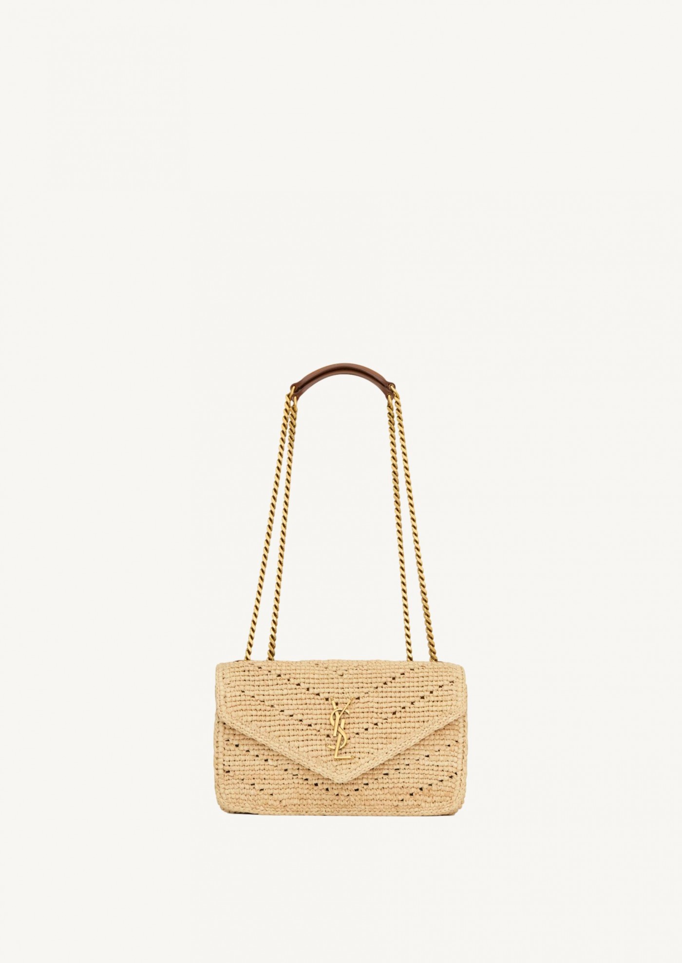 LOULOU SMALL NATURAL Raffia