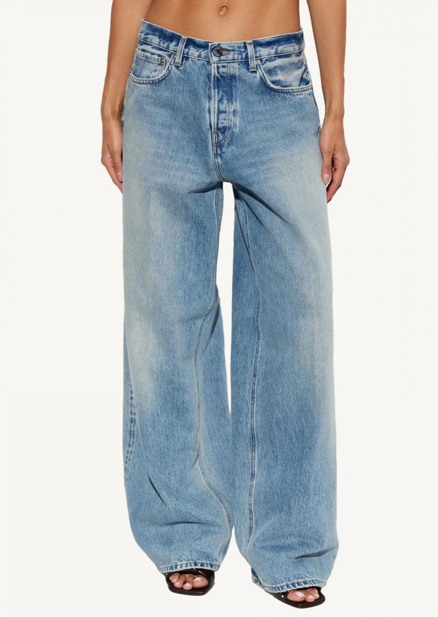 Haikure Bethany High-Waisted Wide-Leg Jeans Haikure