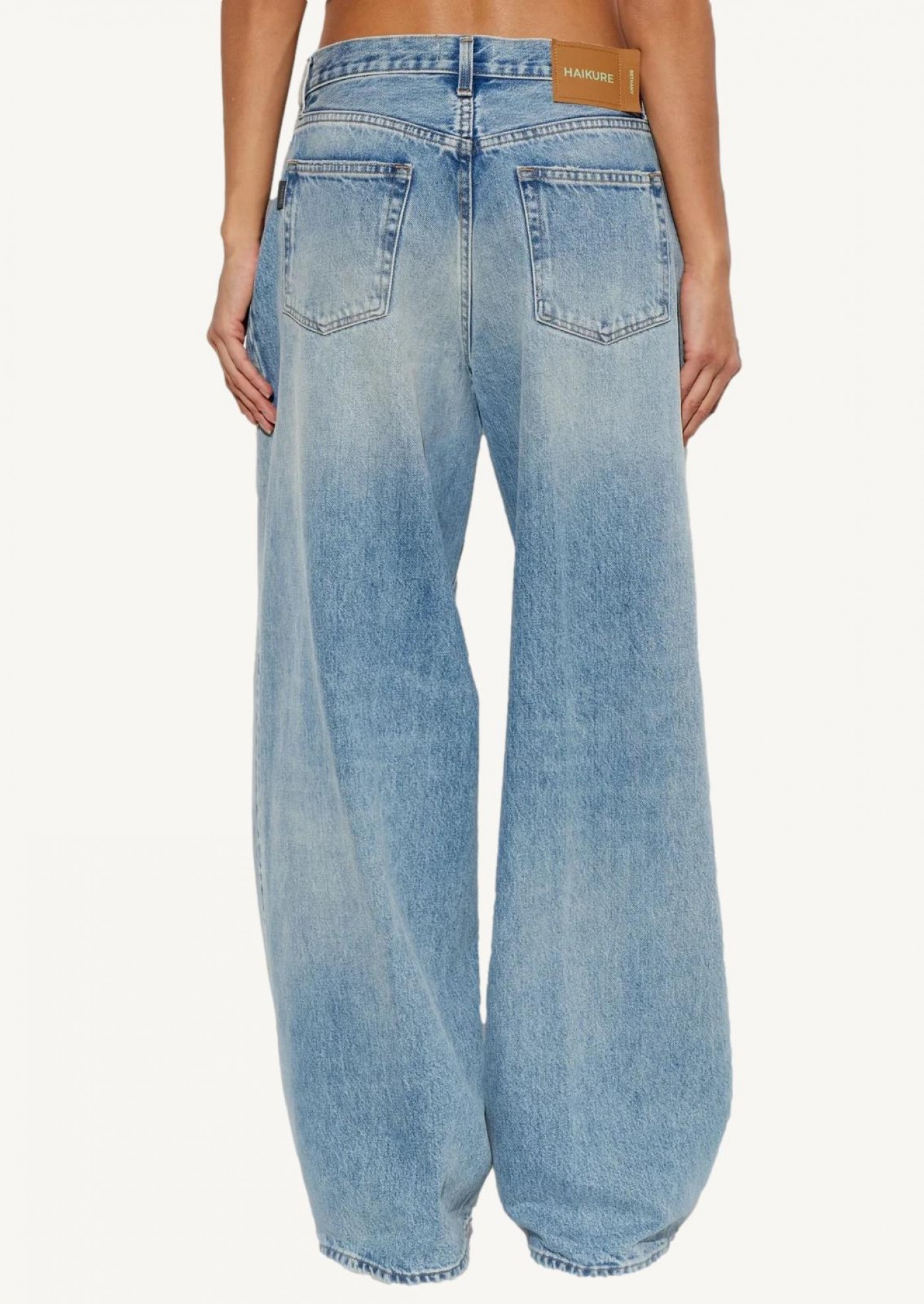 Haikure Bethany High-Waisted Wide-Leg Jeans Haikure