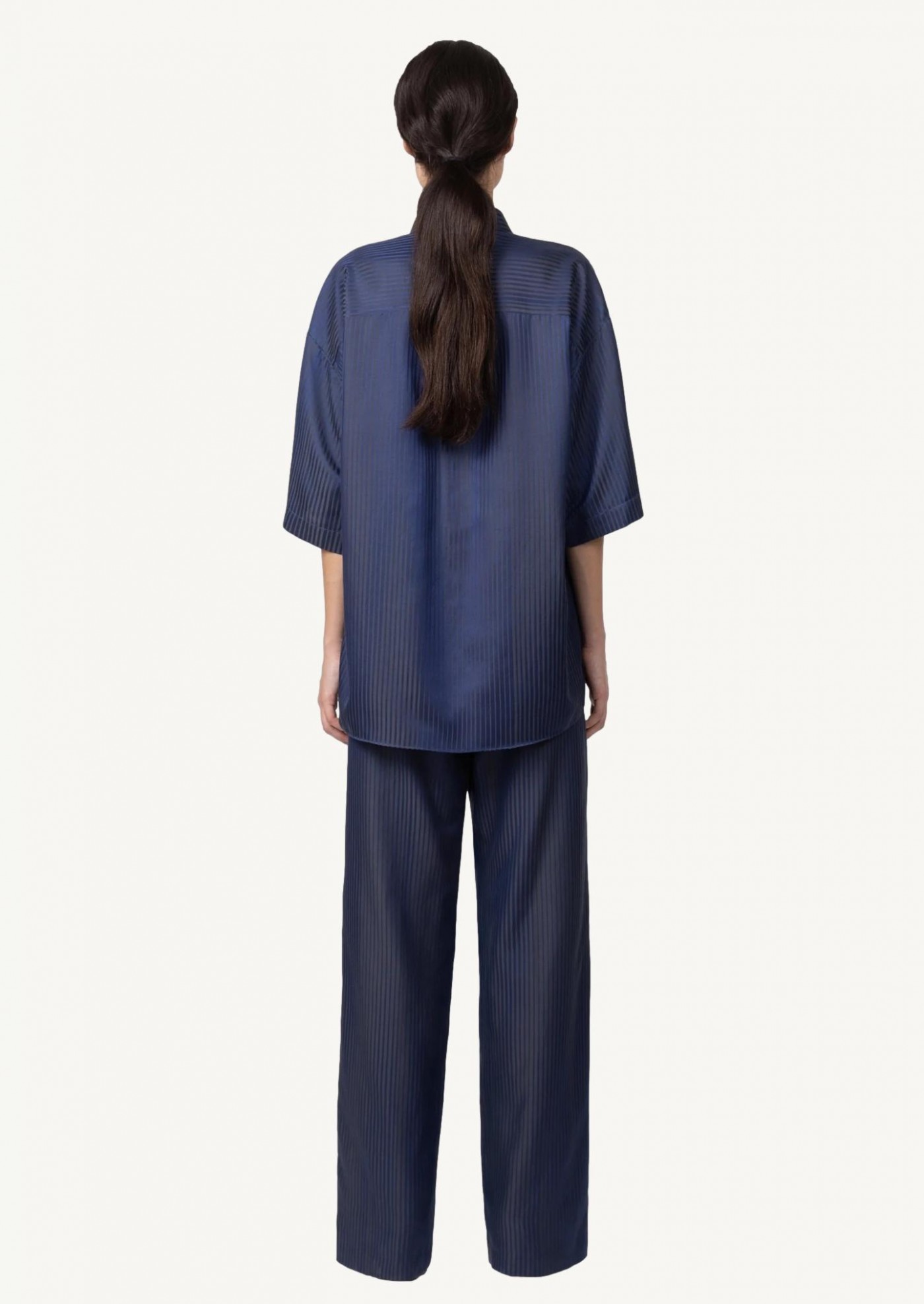 Chemise à manches courtes Stafford navy Indress