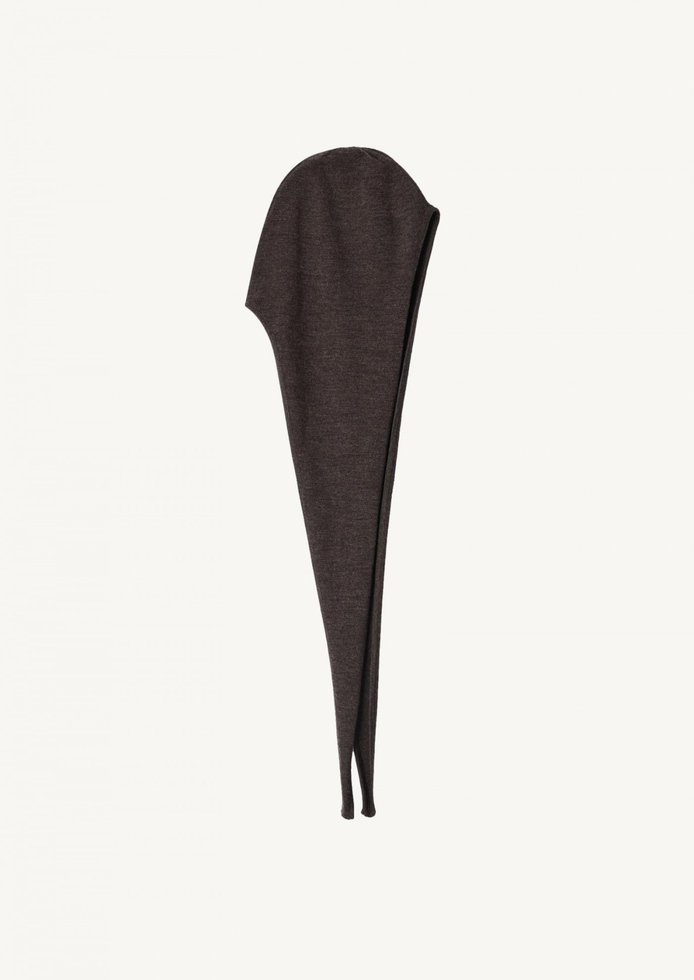 HEAD SCARF IN FINE WOOL ECORCE