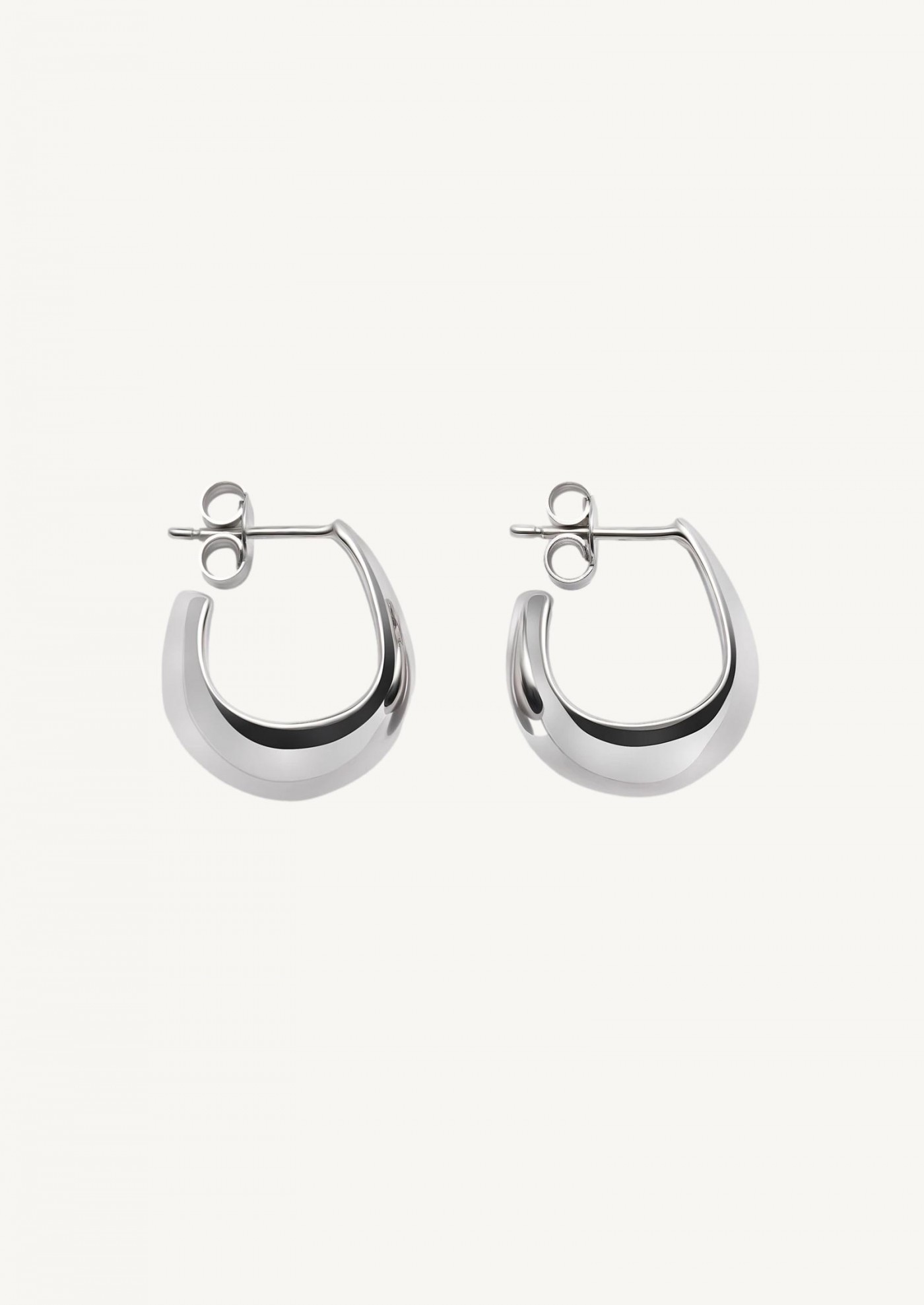 MINI BOUCLES D'OREILLE DROP INCURVÉES