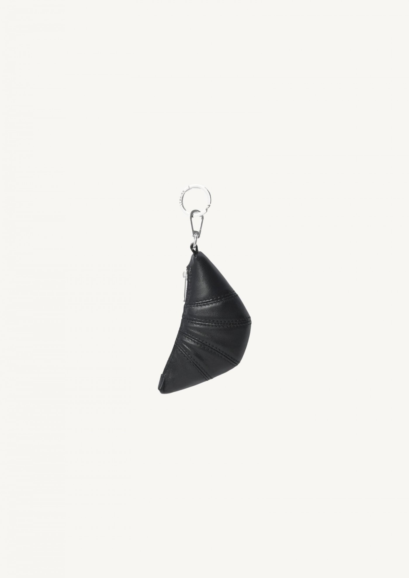 MINI CROISSANT KEYCHAIN - DARK CHOCOLATE