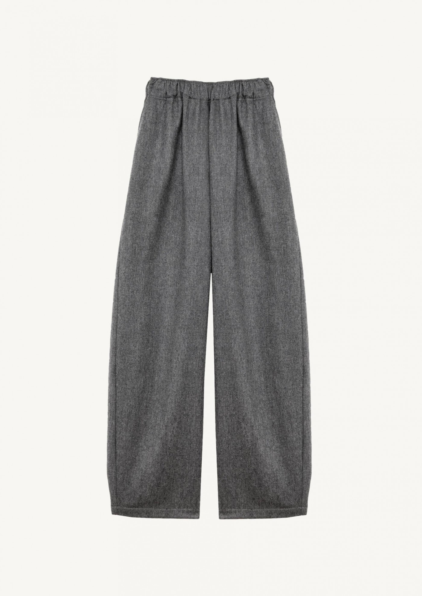 DORA GREY LIGHT Wool Pants