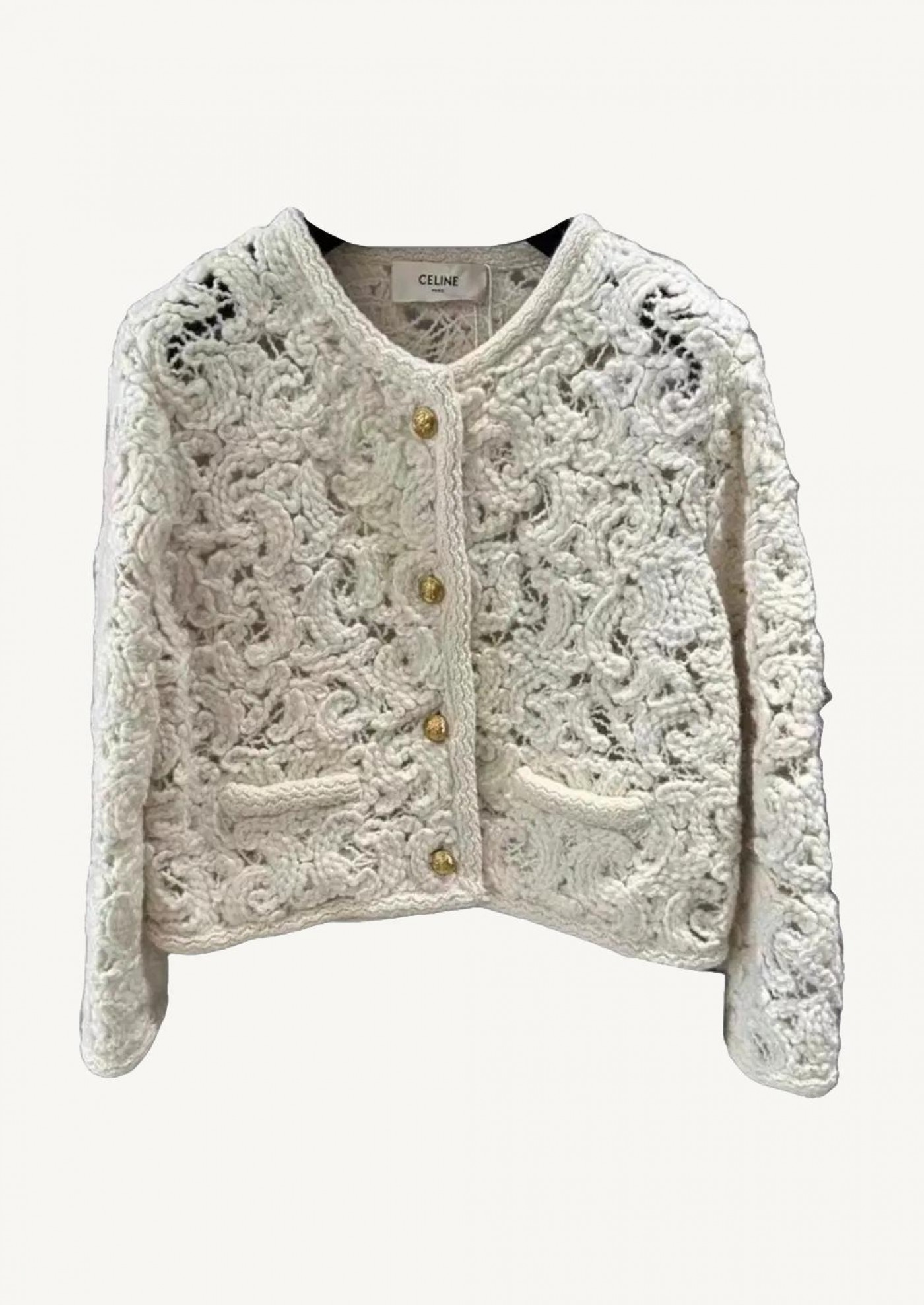 Celine white jacket