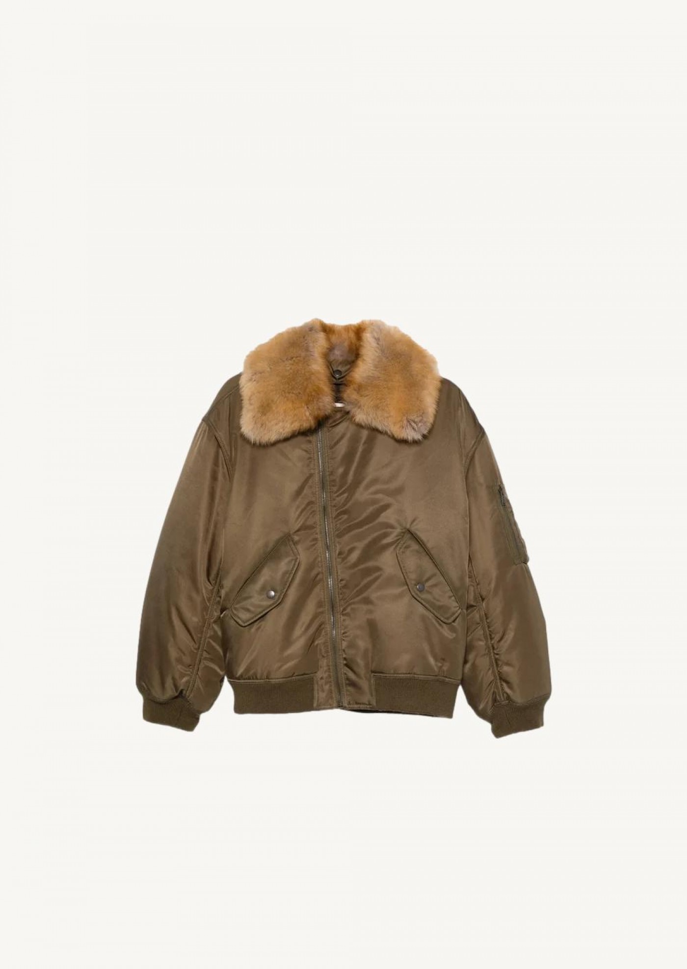 Bomber col shearling amovible