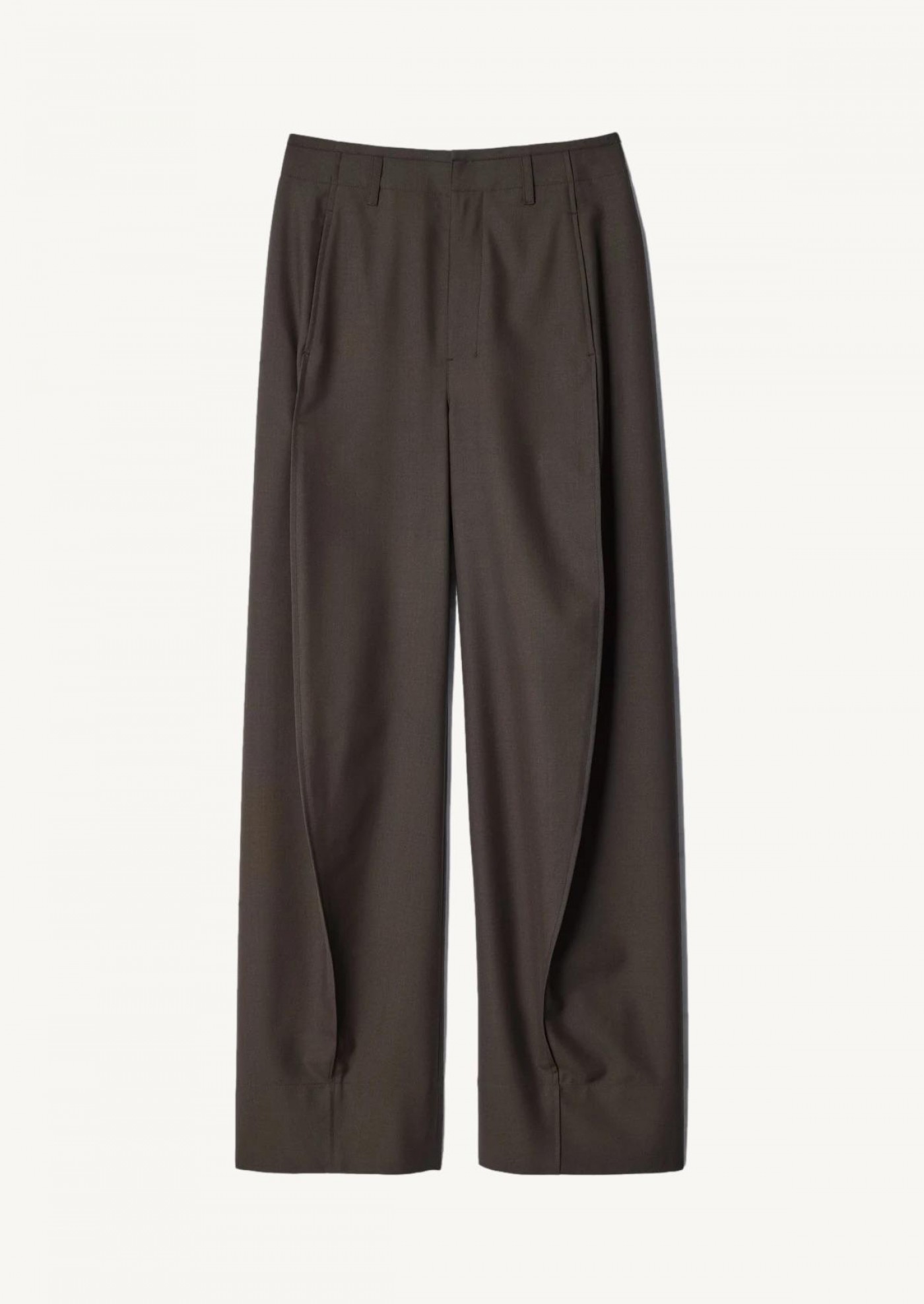 BAGGY PANTS IN TROPICAL WOOL BLENDTropical wool blend