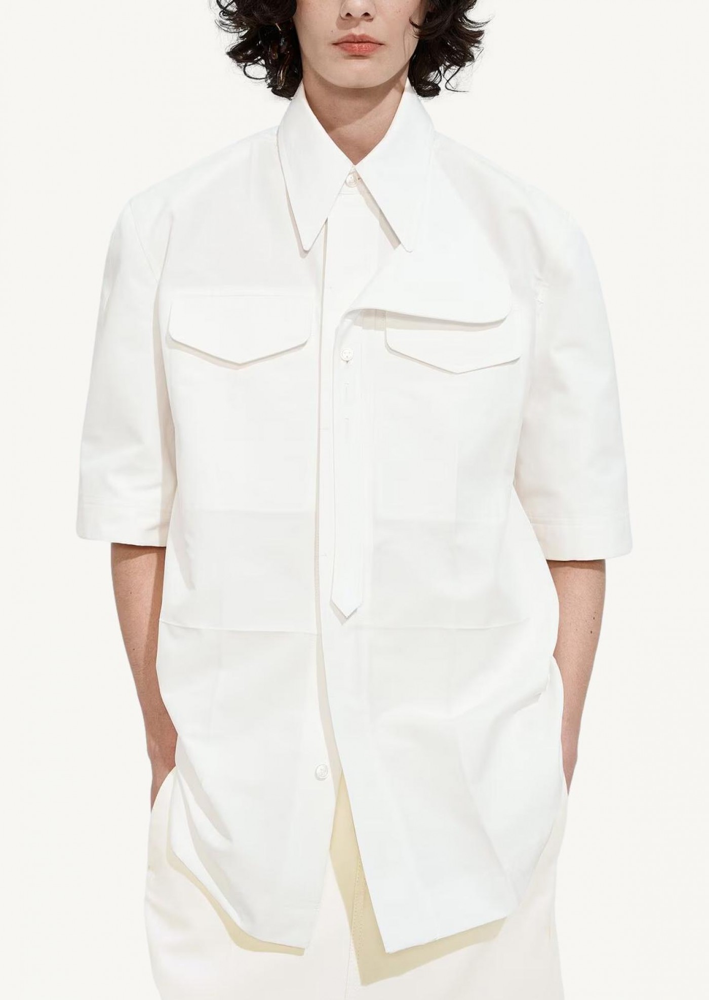 Compact Cotton Toile Shirt
