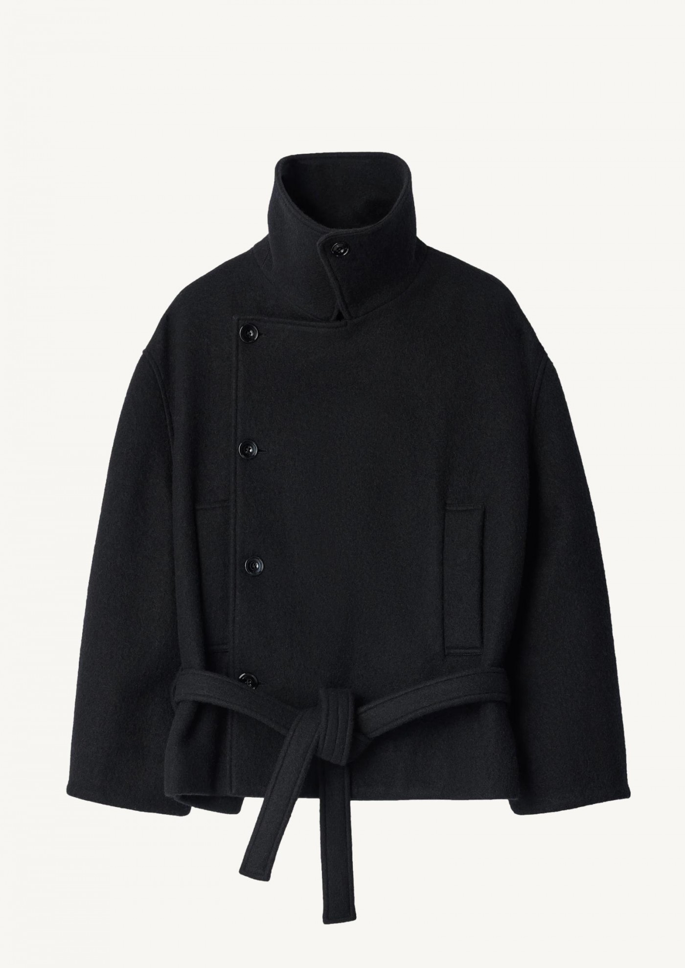 SHORT WRAP COAT