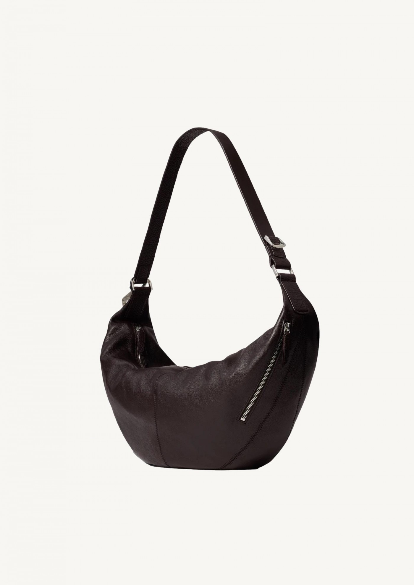 SAC QUIVER CLIP EN CUIR Lemaire
