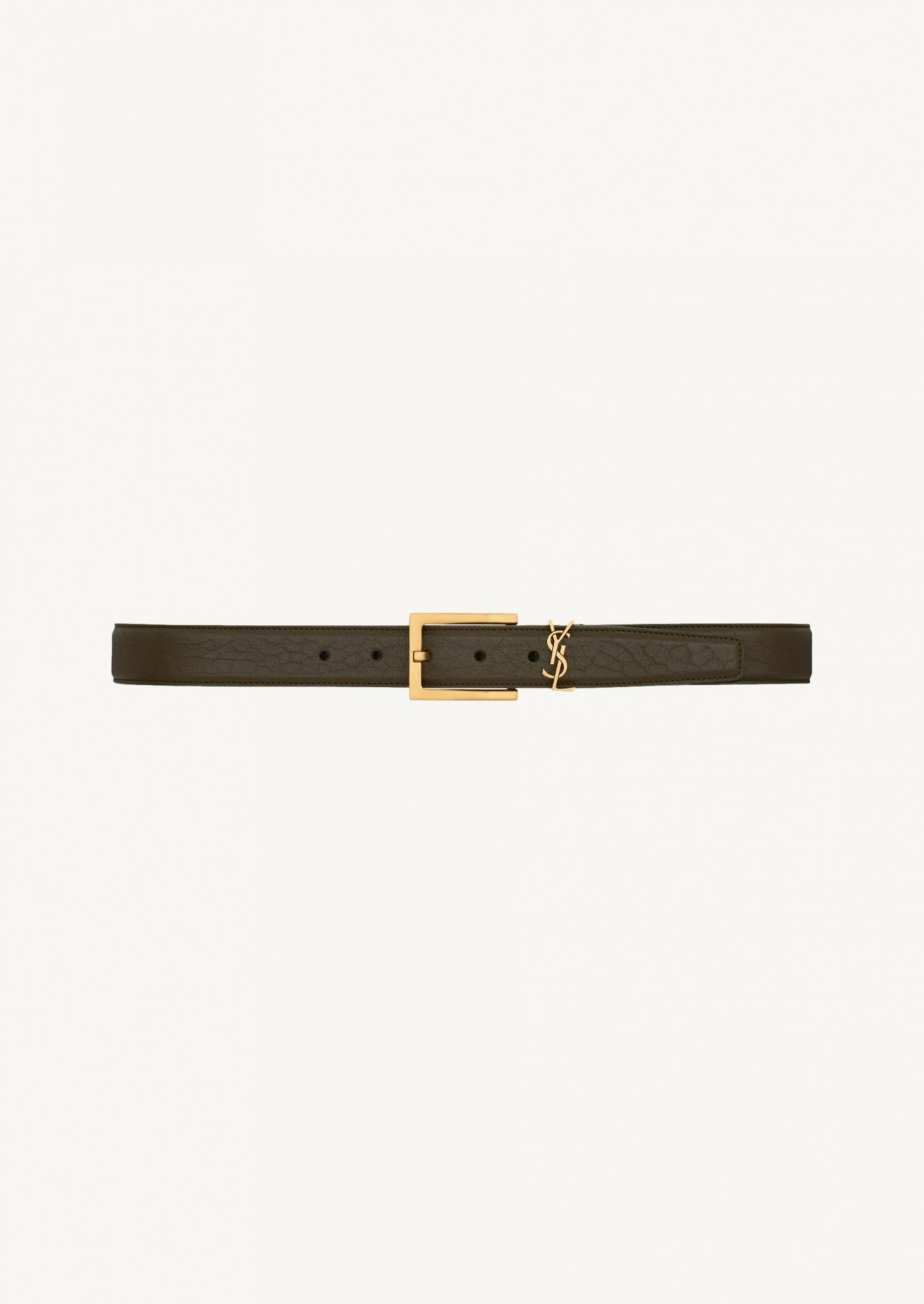 CEINTURE CASSANDRE CUIR AGNEAU GRAINE