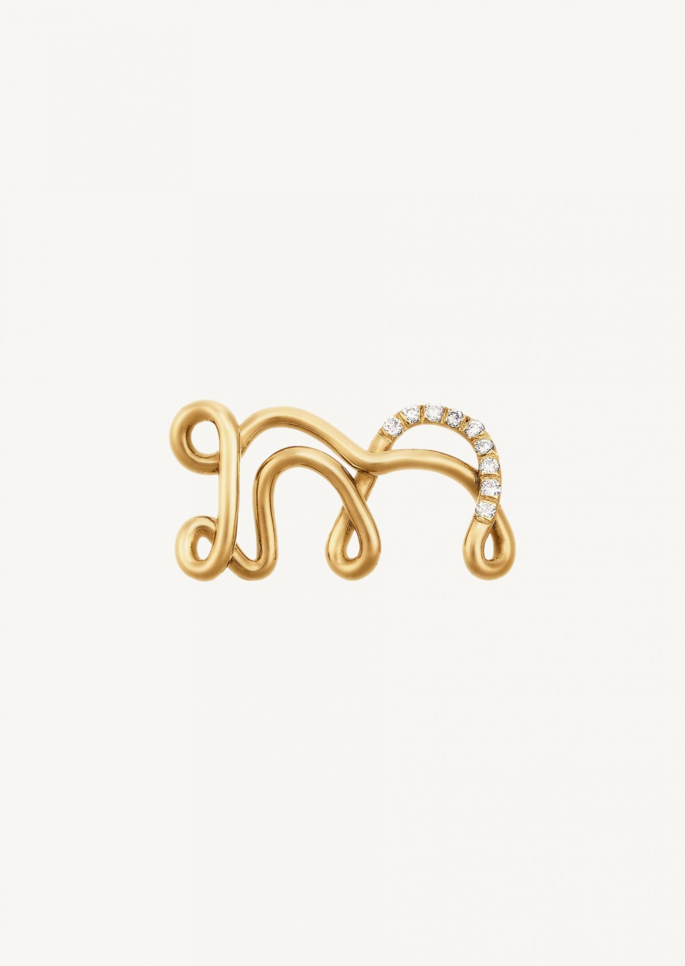 COLLIER ALPHABET M