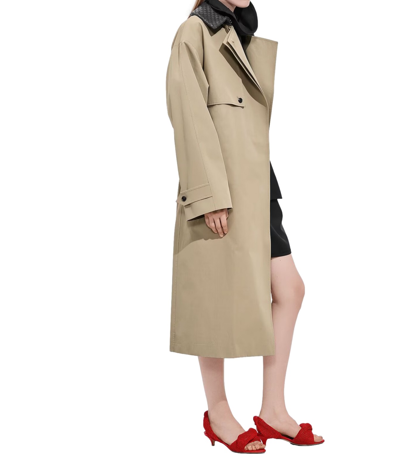 Cotton trench coat
