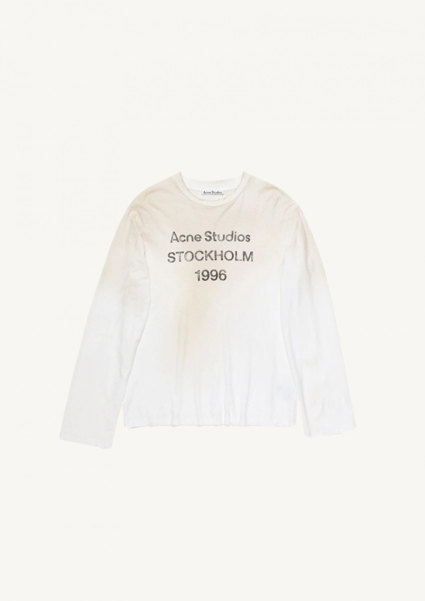 Logo spray-effect T-shirt