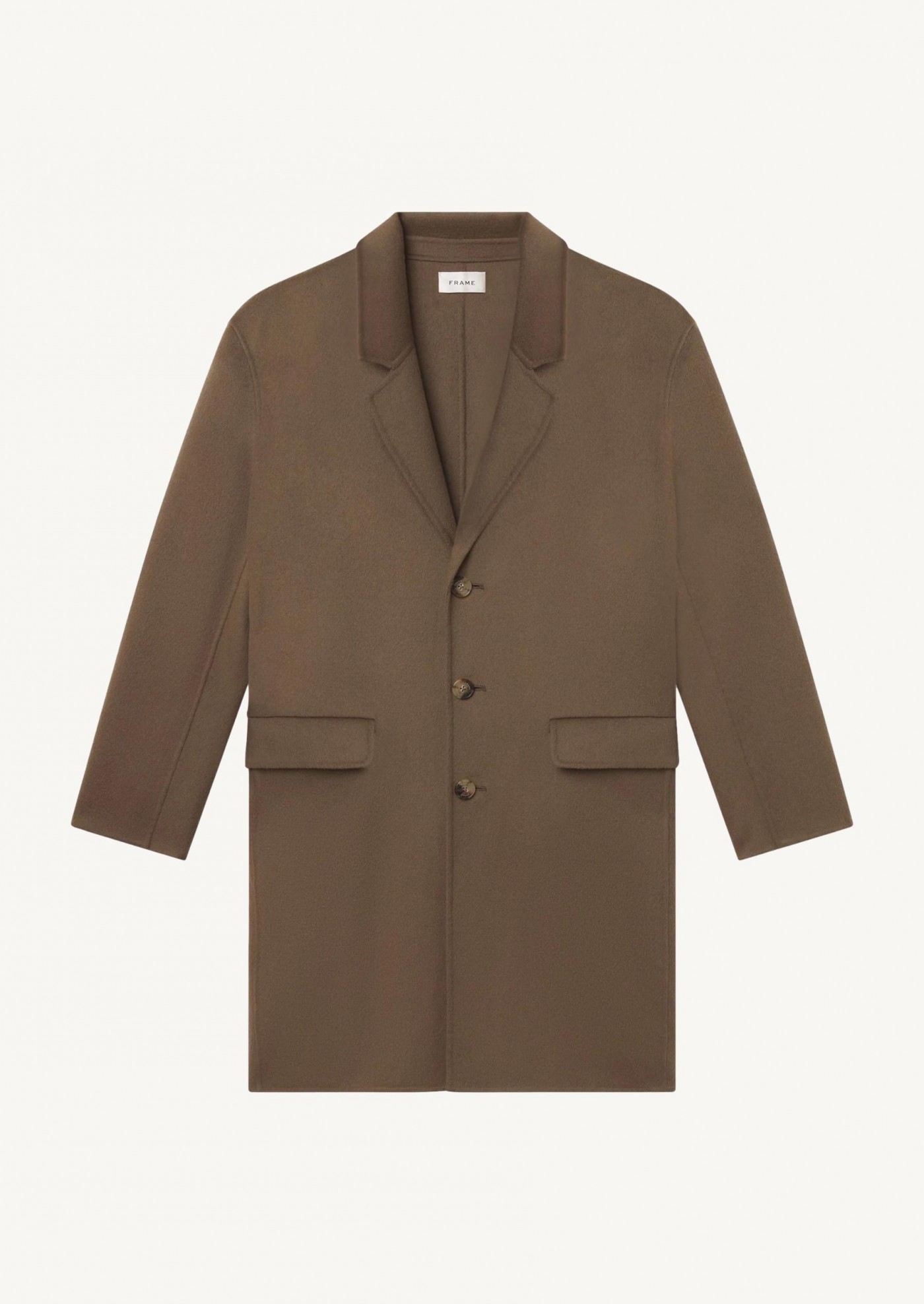 Double Face Wool Overcoat TAUPE SOFT