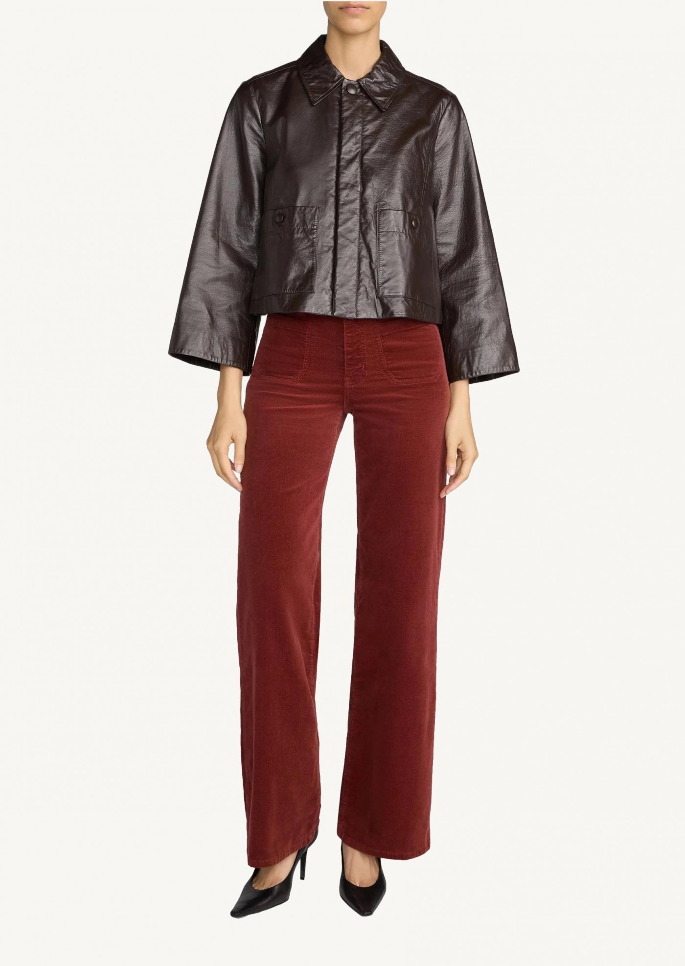 JEAN LE SLIM PALAZZO CORDUROY