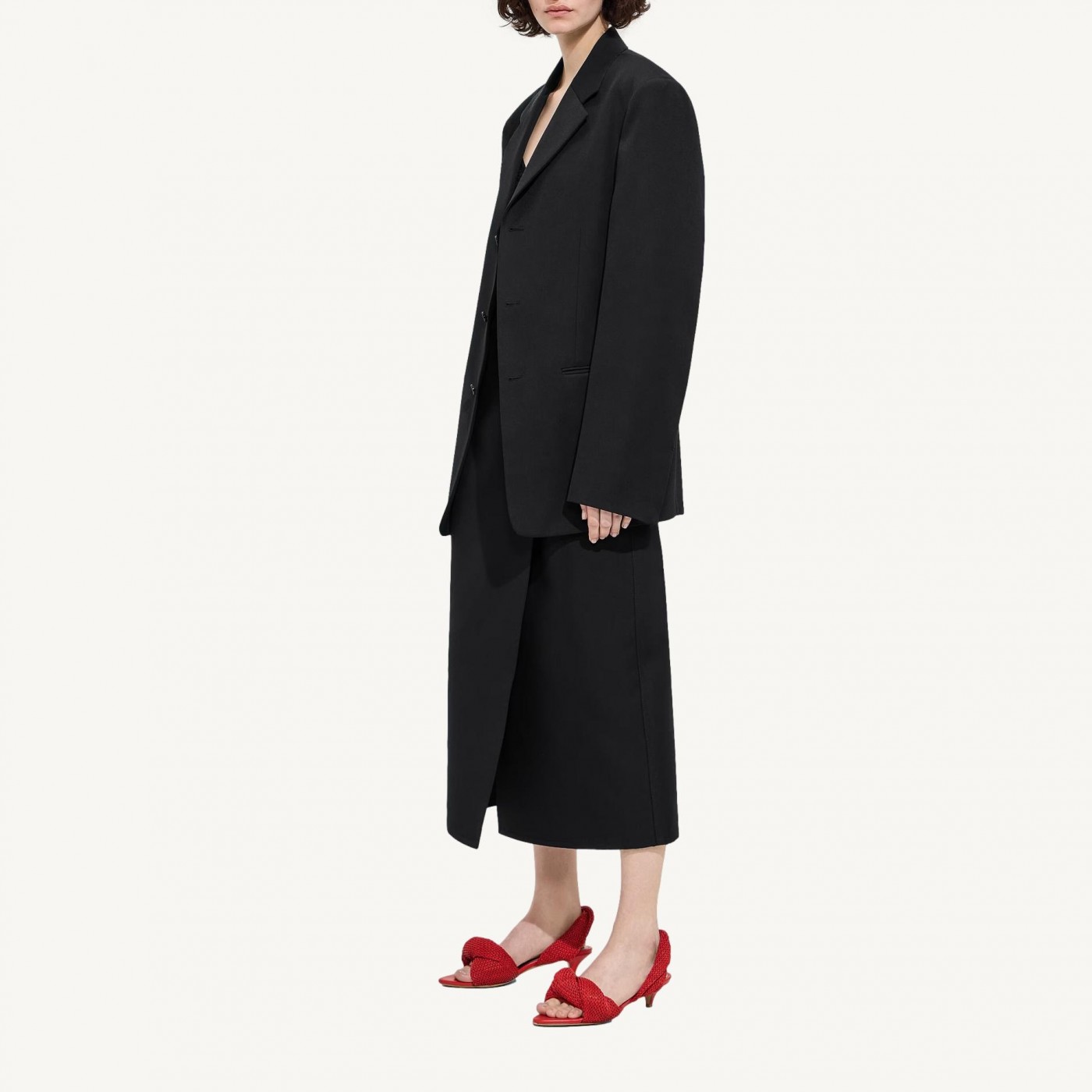 Grain de poudre wool jacket. Bottega Veneta