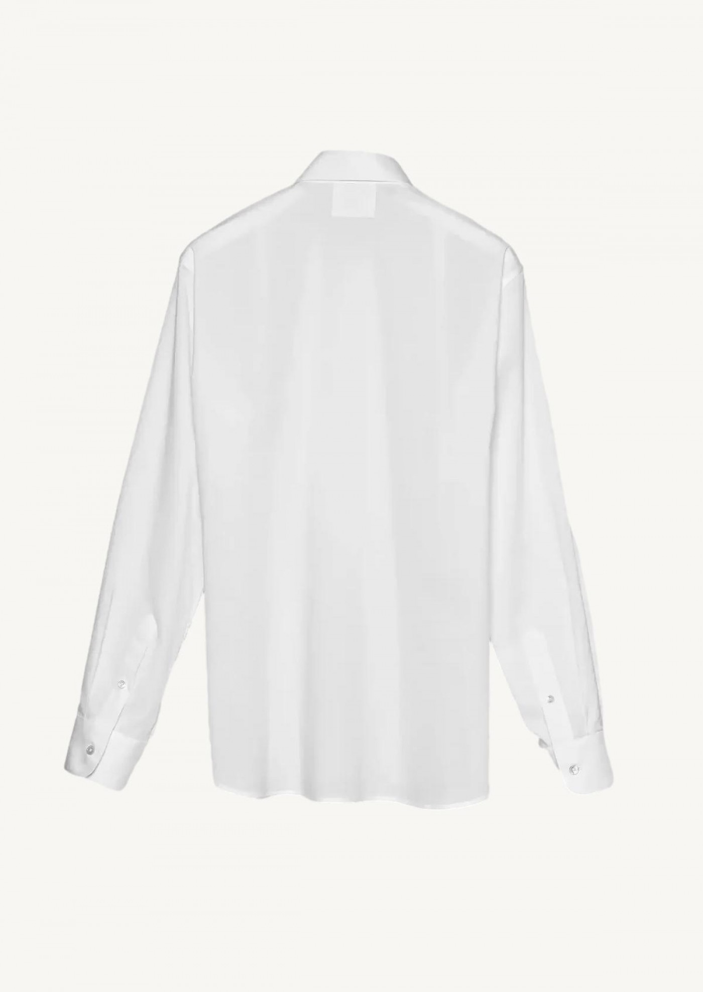 WHITE RUFFLED SHIRT