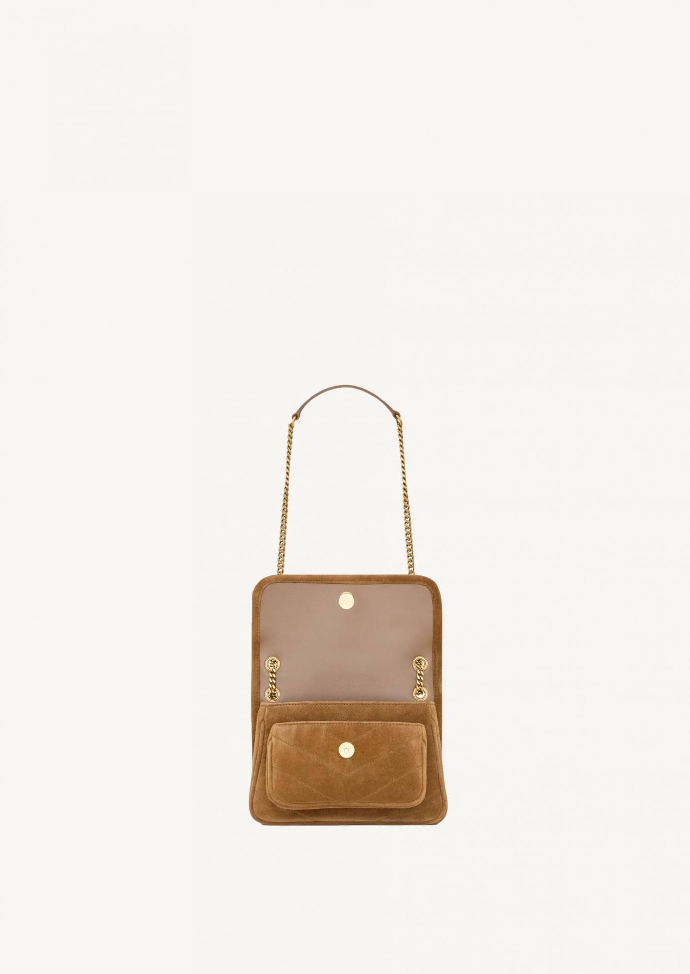 NIKI BABY CAMEL SUEDE Saint Laurent