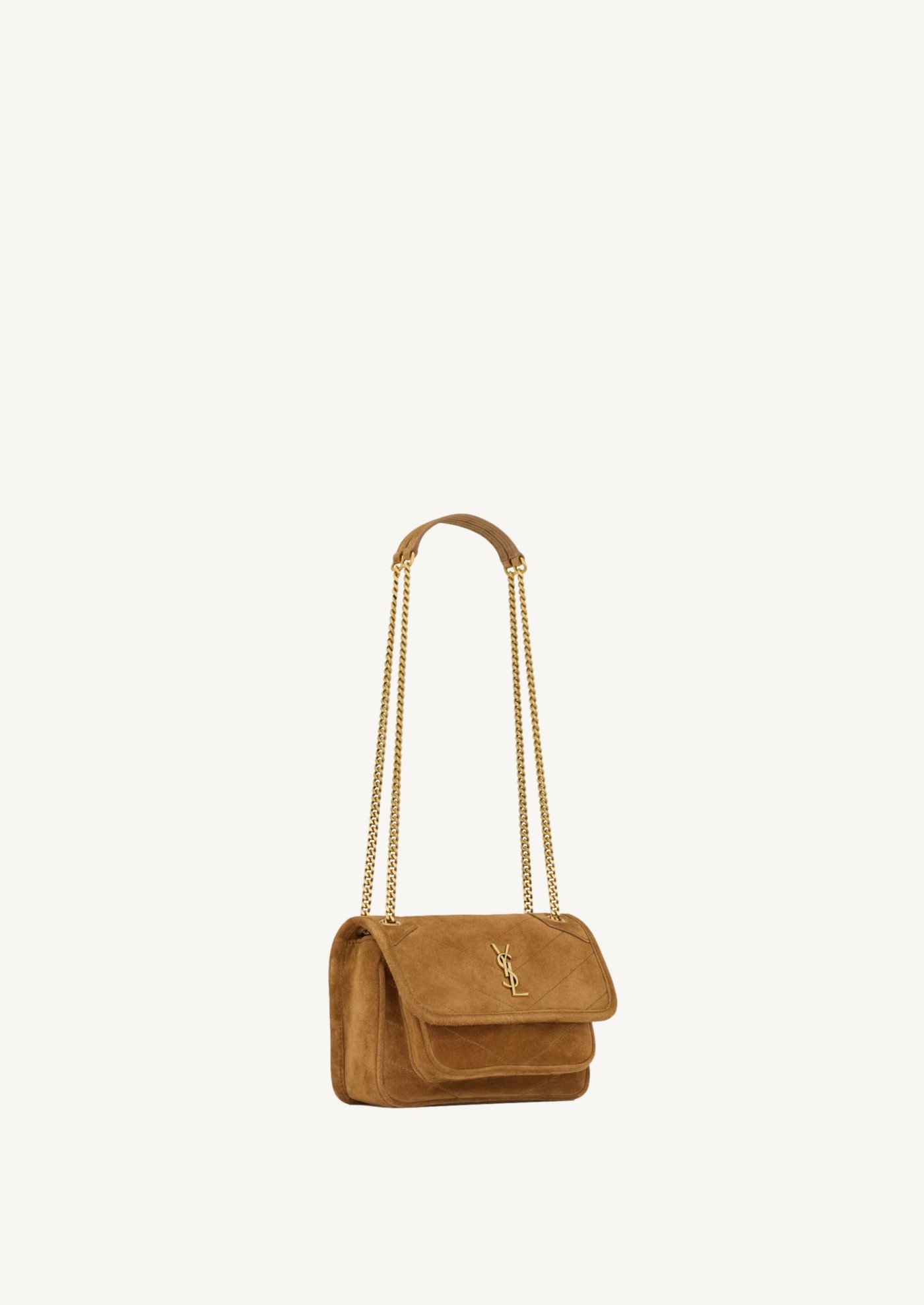 NIKI BABY SUEDE CAMEL Saint Laurent
