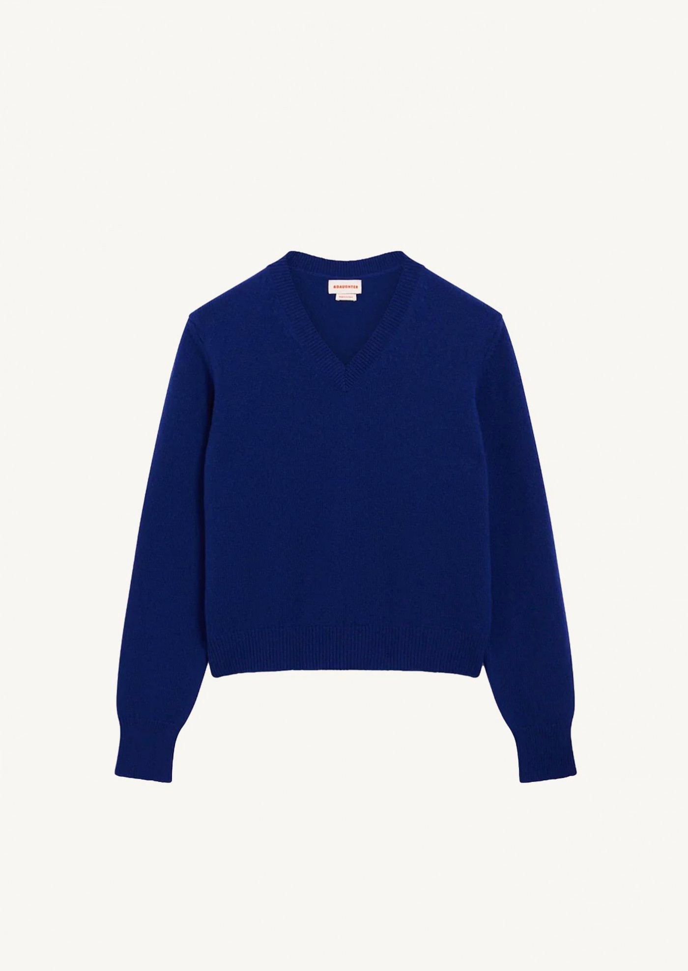 Pull Sligo à col en V BLUE SMALT