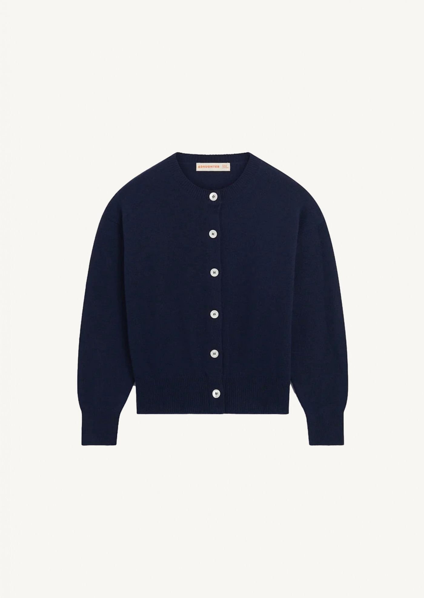 CARDIGAN ADA CREWNECK NAVY