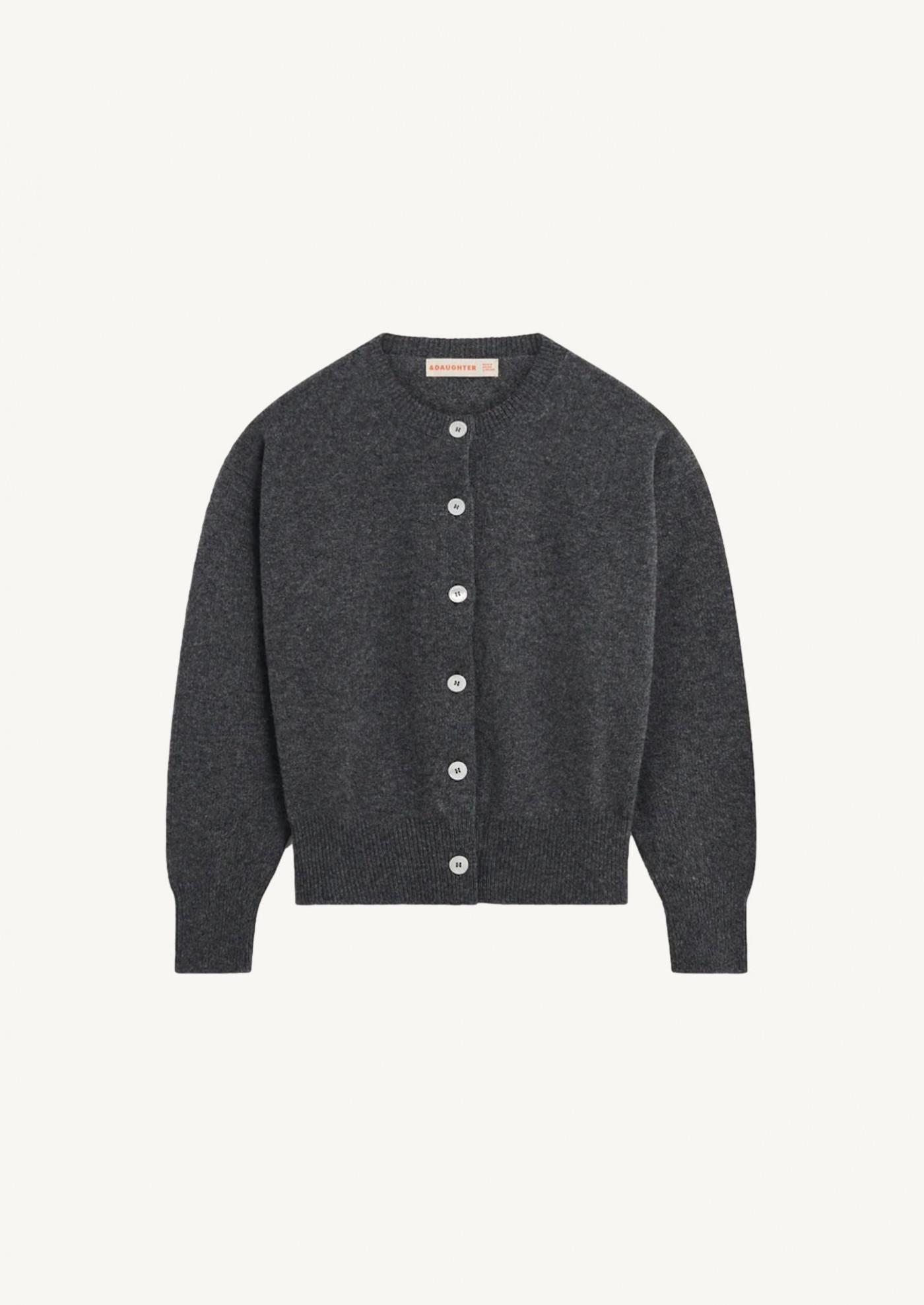 Cardigan Ada à col rond GREY DERBY