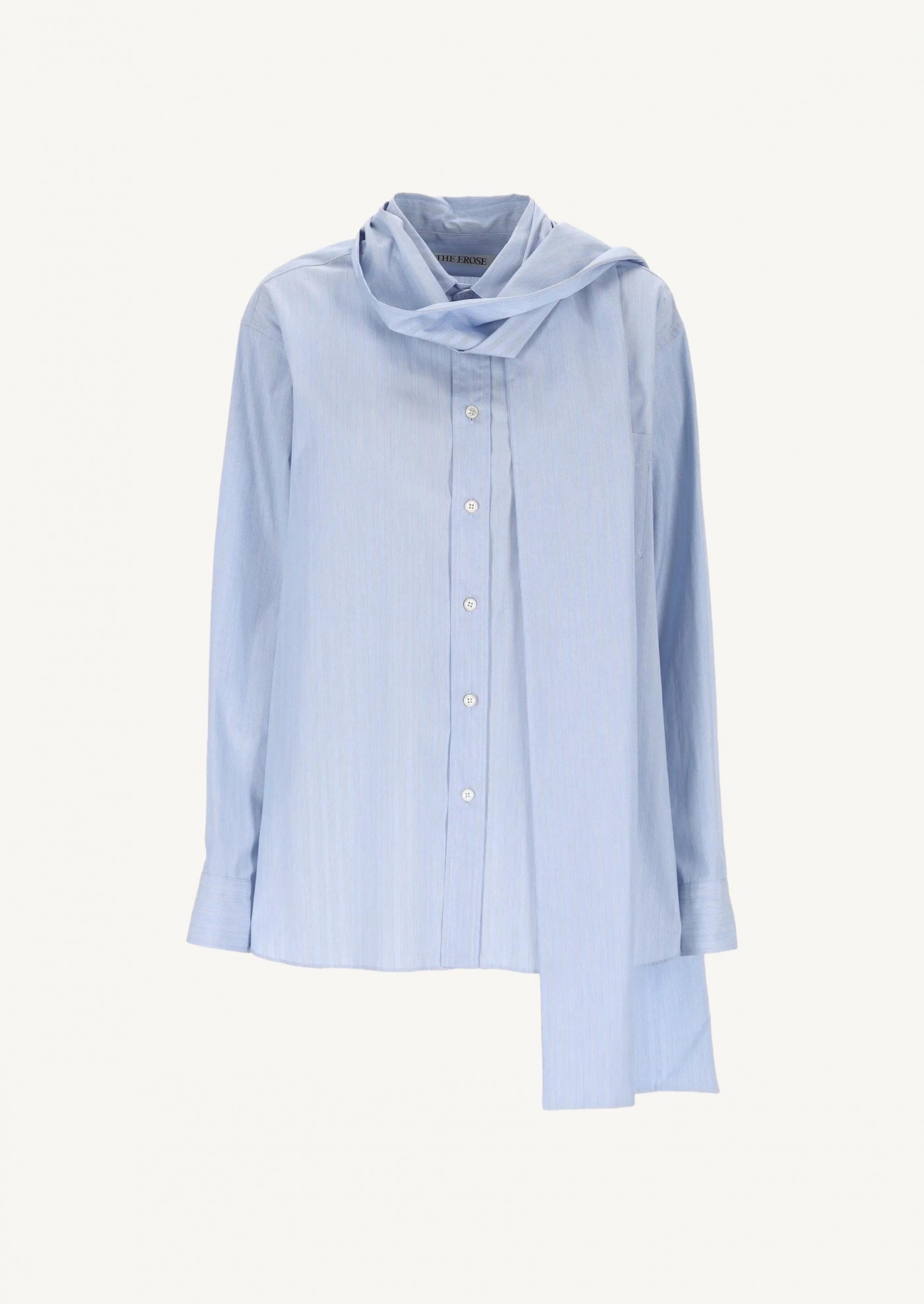 LE TEE-SHIRT SALVADOR BLUE LIGHT MICRO STRIPES