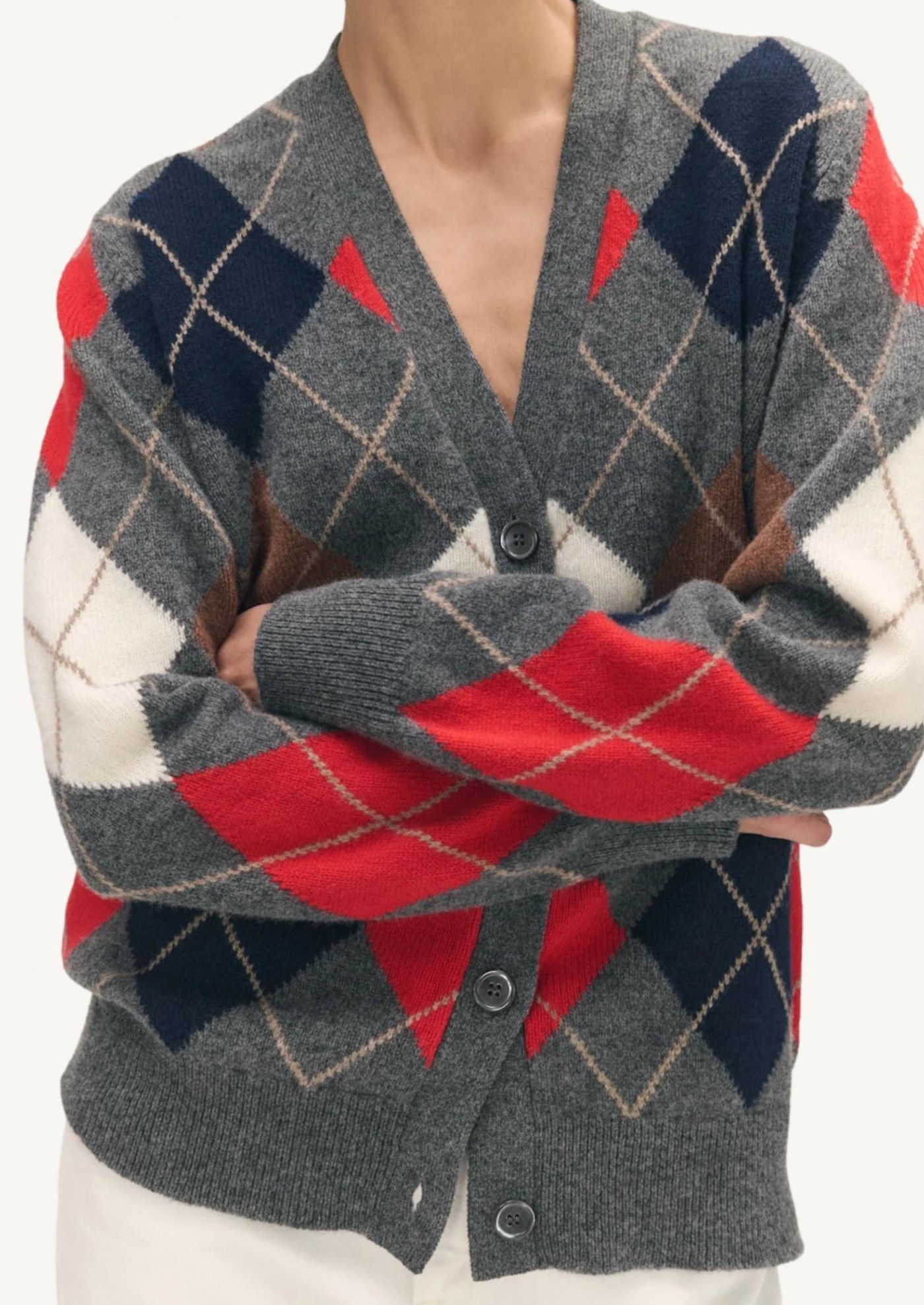 CARDIGAN AVA ARGYLE