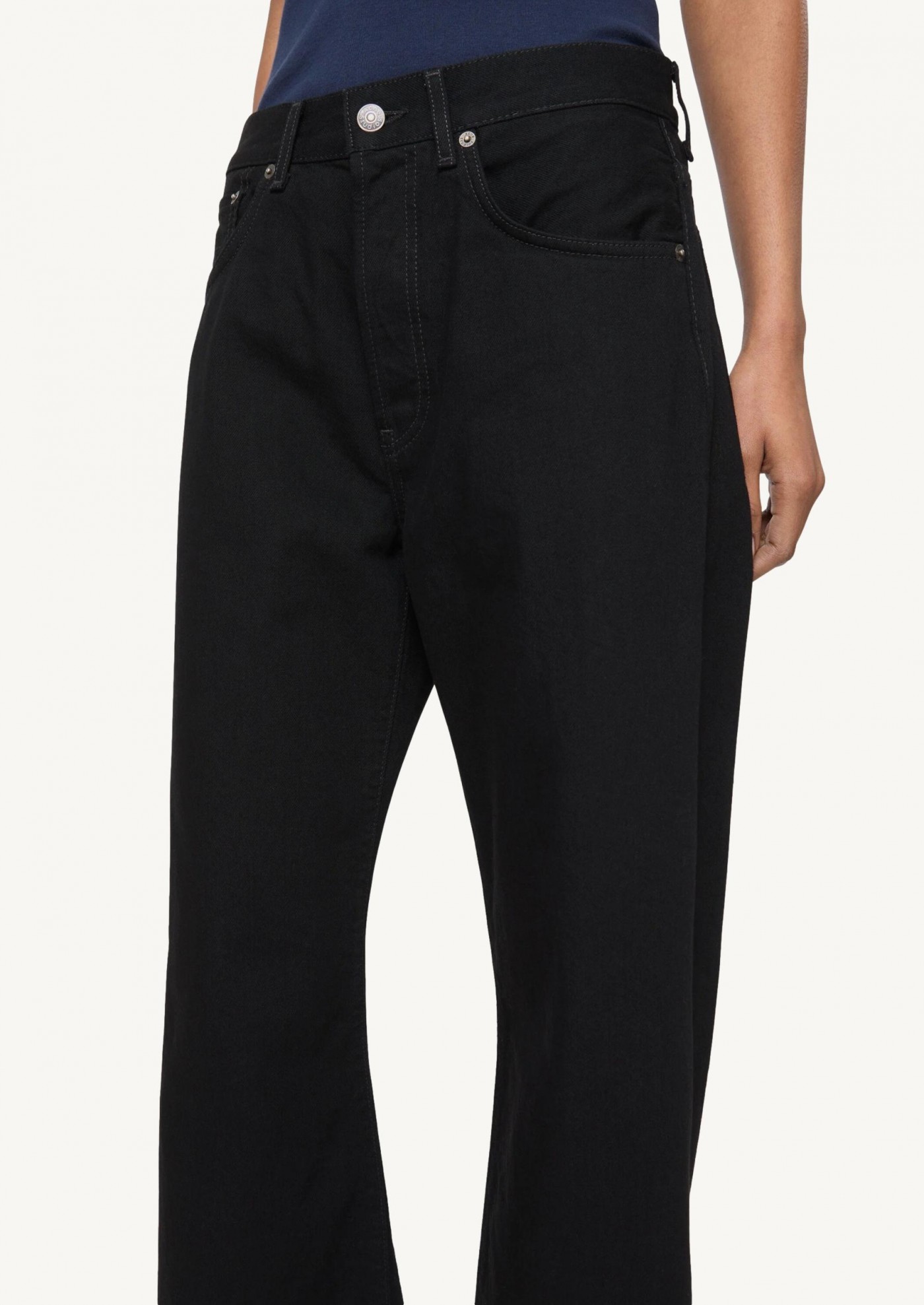 Acne Studios 2021F Jean noir Acne Studios