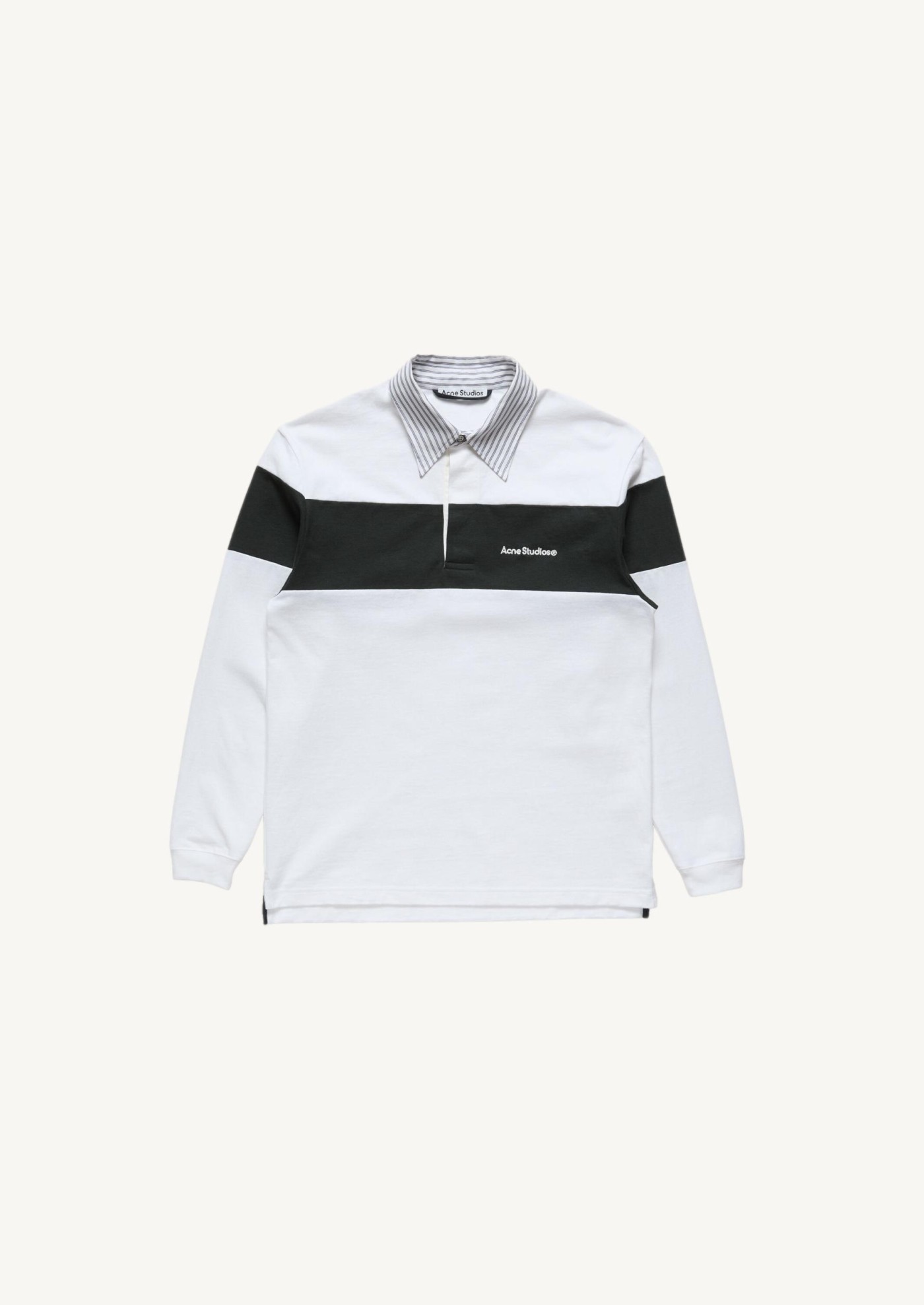 Sweatshirt poloWHITE-BLACK