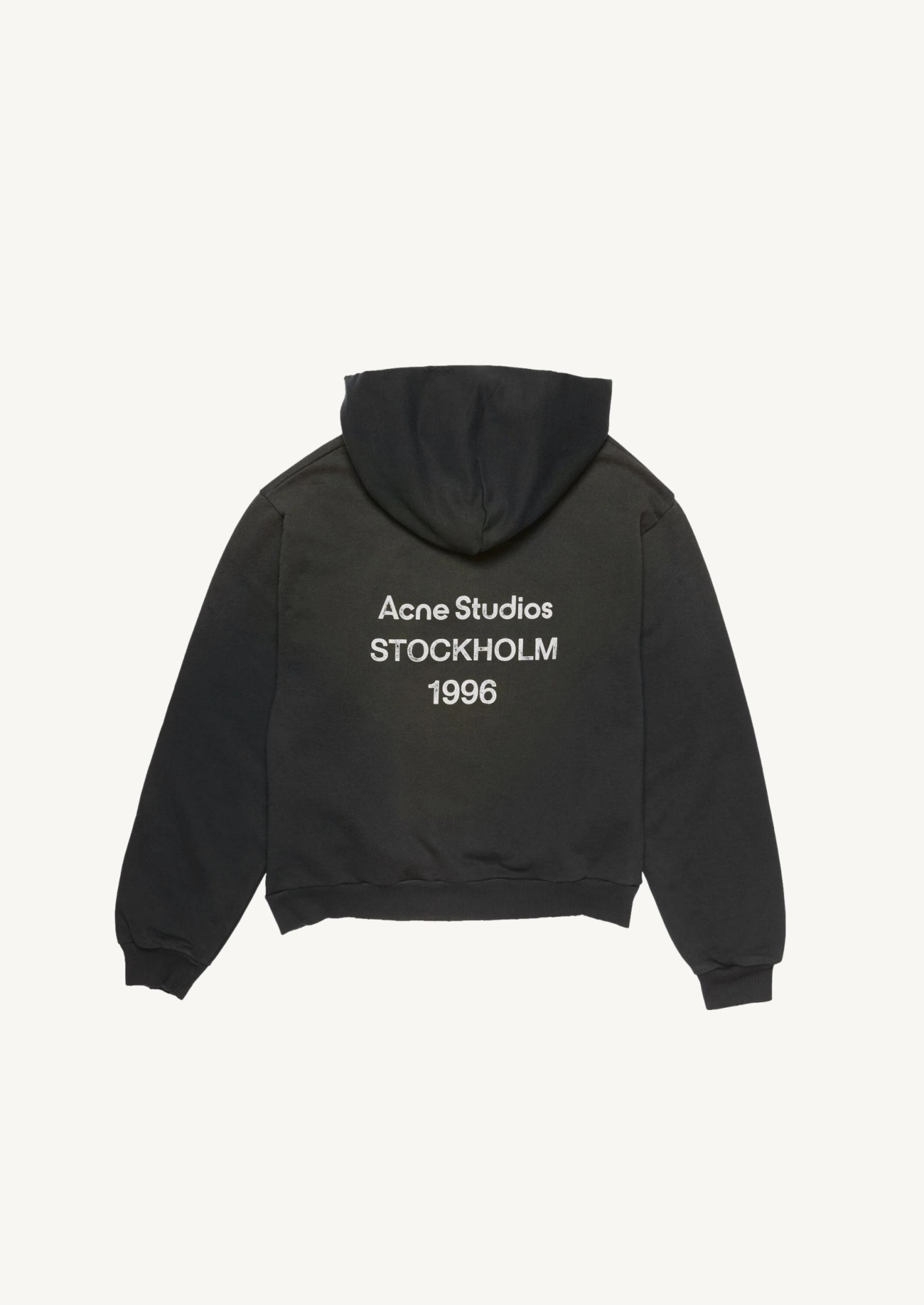 LOGO HOODIE BLACK Acne Studios Men