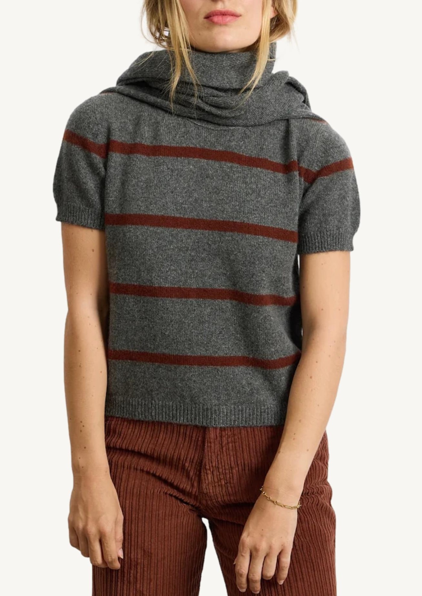Mini Andre Stripes Grey 21