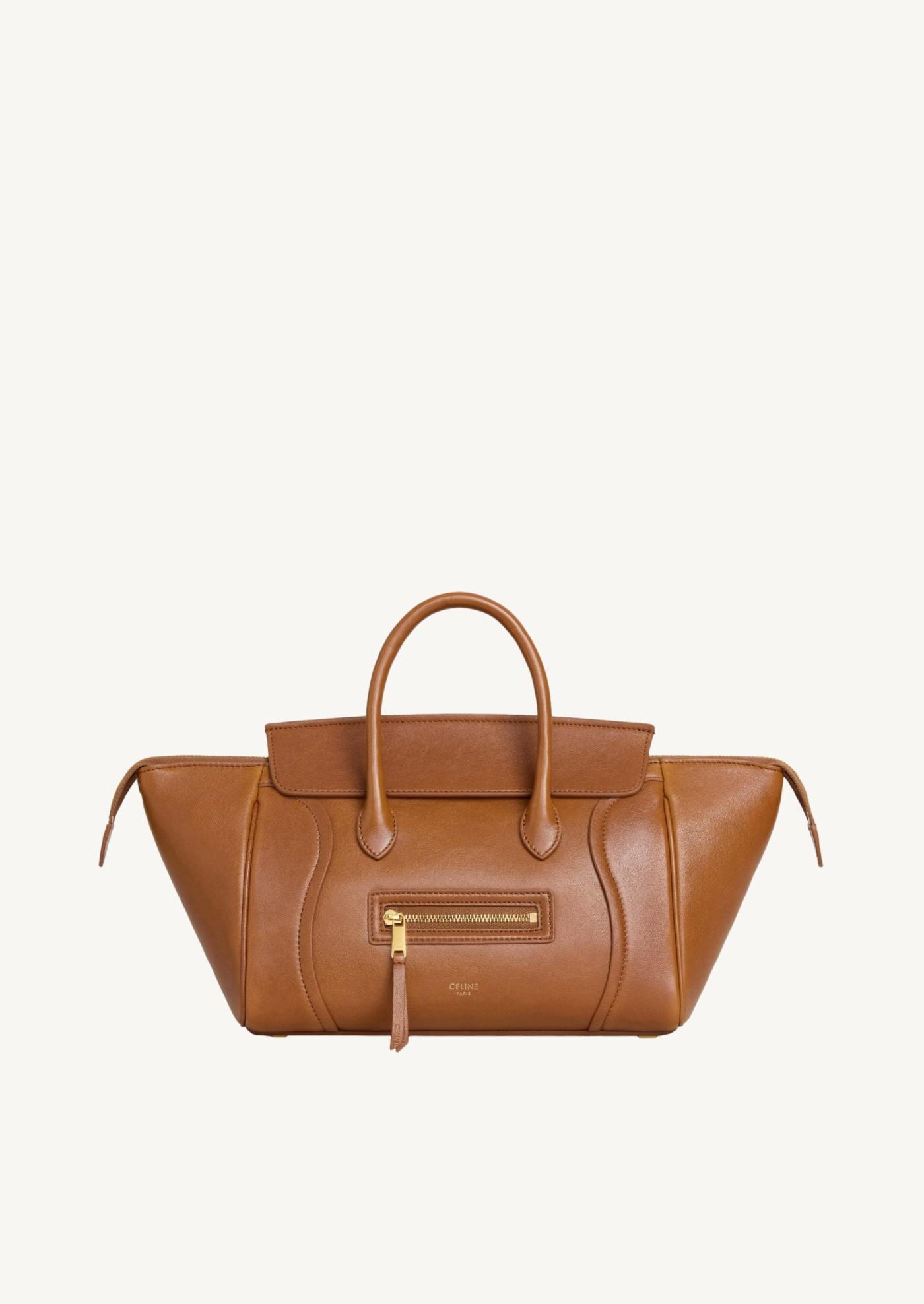 Sac Luggage petit modèle AGNEAU BRILLANT SOUPLE