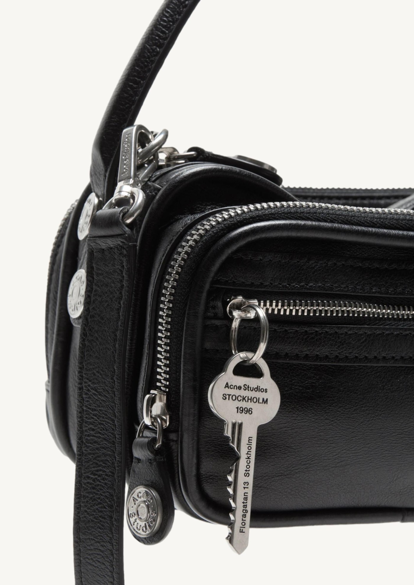 Sac à bandoulière kit Camero Noir Acne Studios