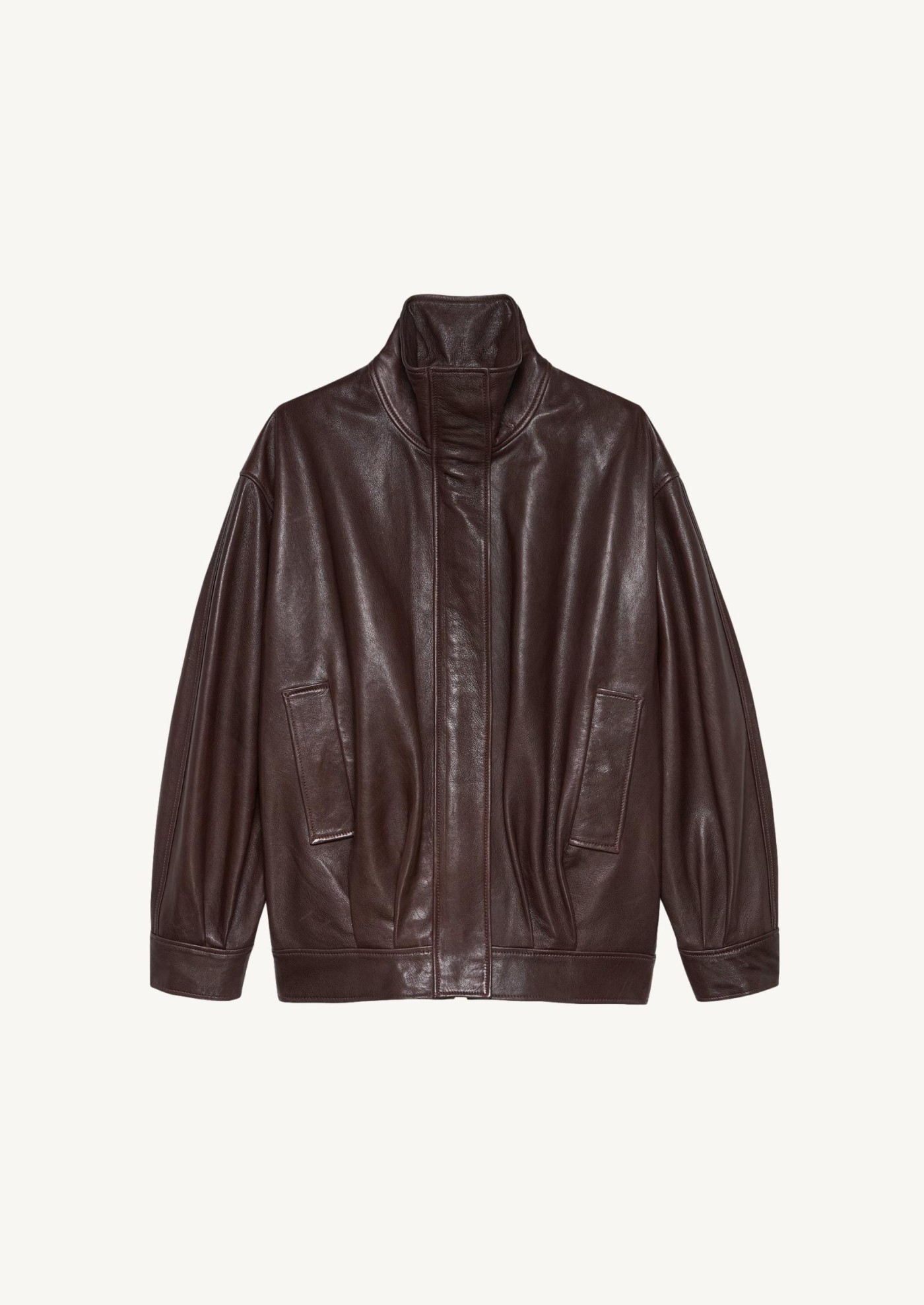 Paula Brown Leather Jacket
